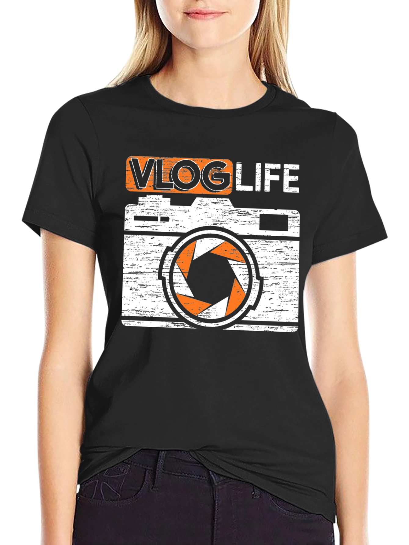 Vlog Life Camera T-Shirt