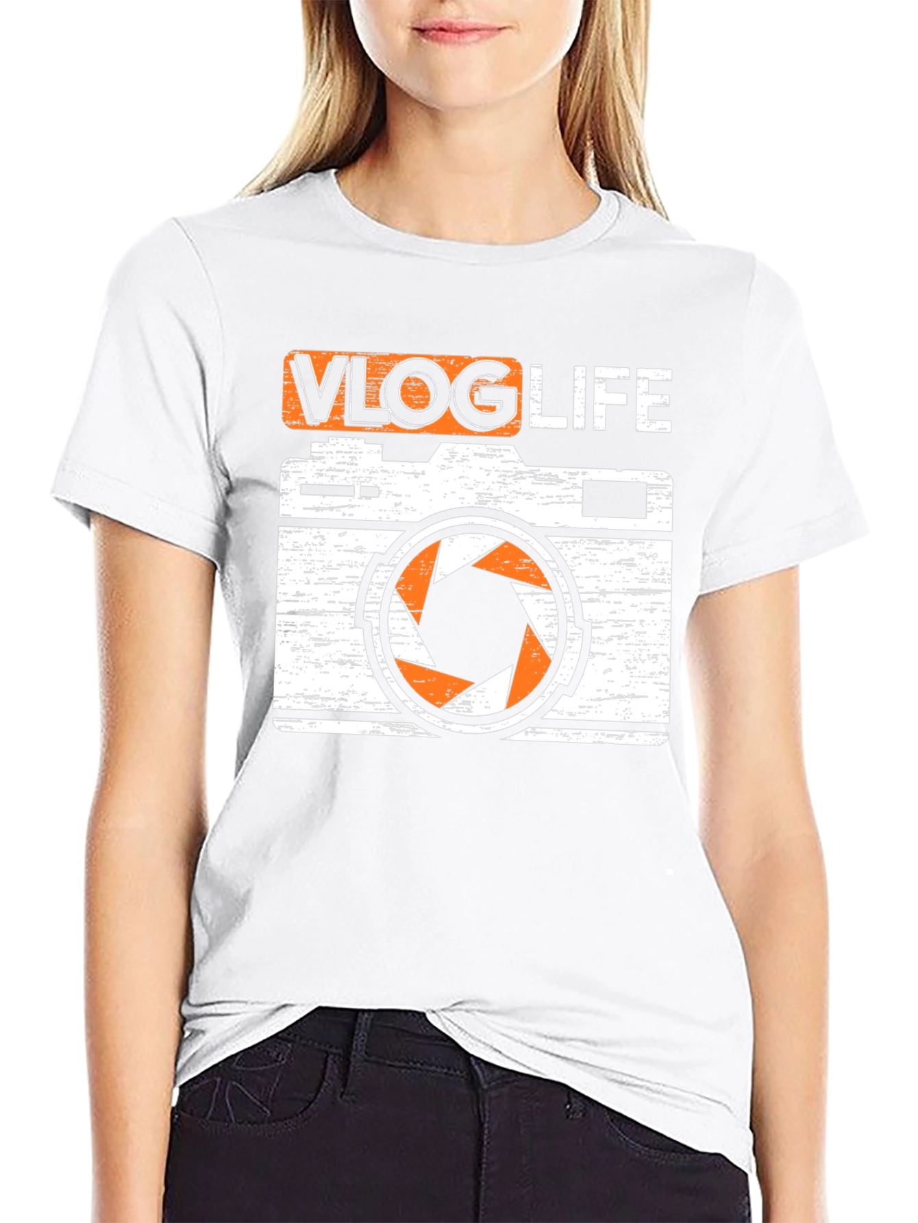 Vlog Life Camera T-Shirt