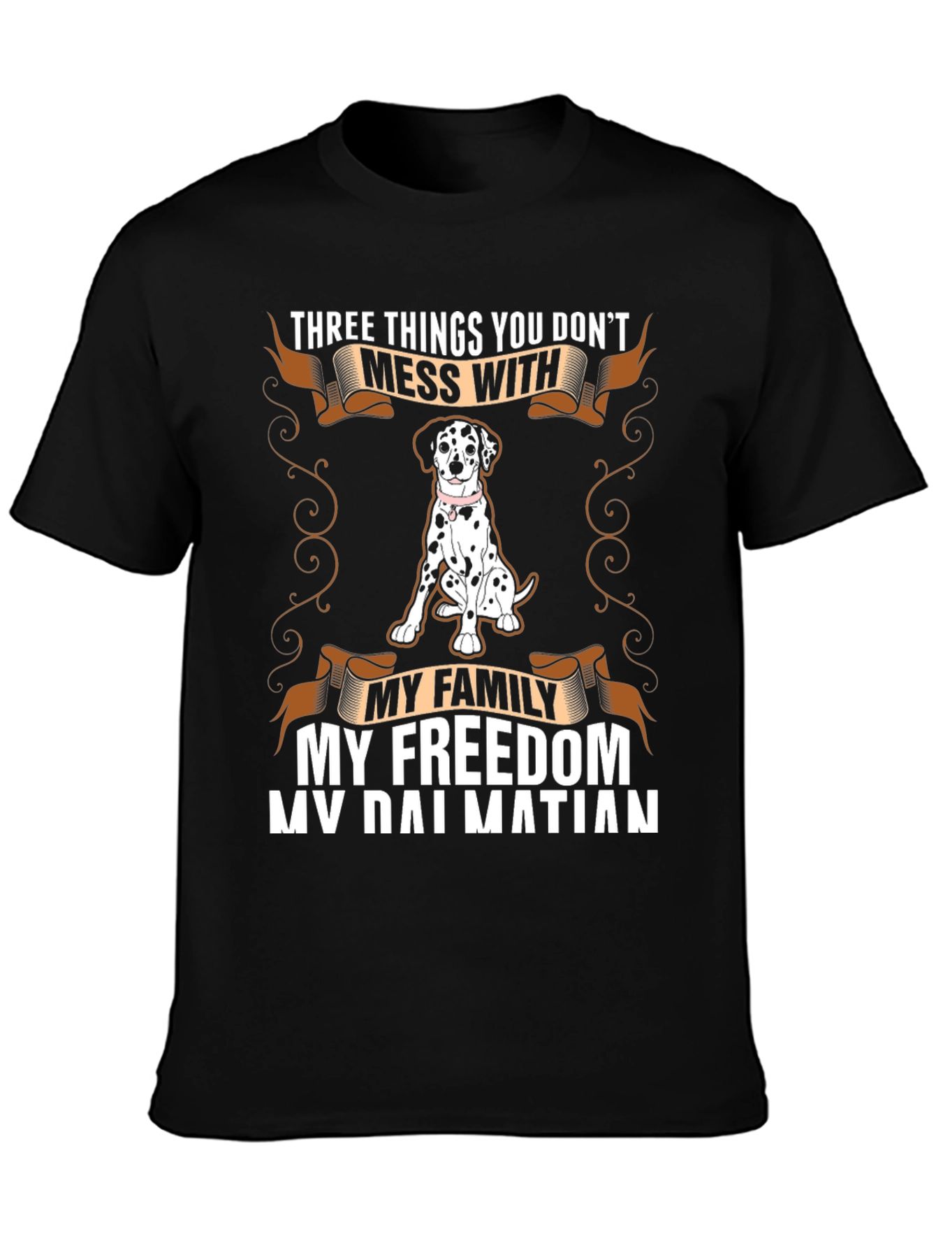 Dalmatian Dog Lover T-Shirt - Family Freedom Dog