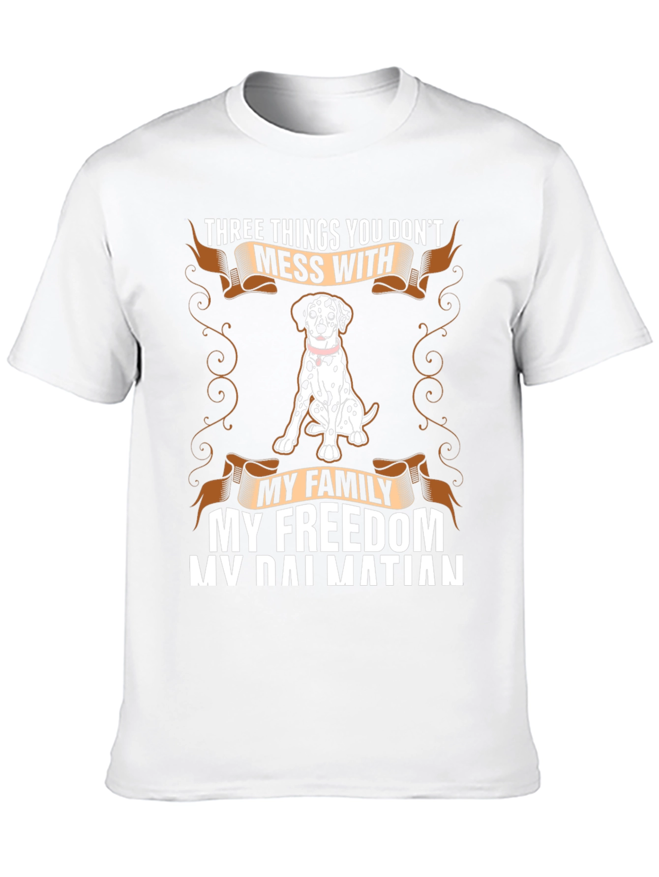 Dalmatian Dog Lover T-Shirt - Family Freedom Dog