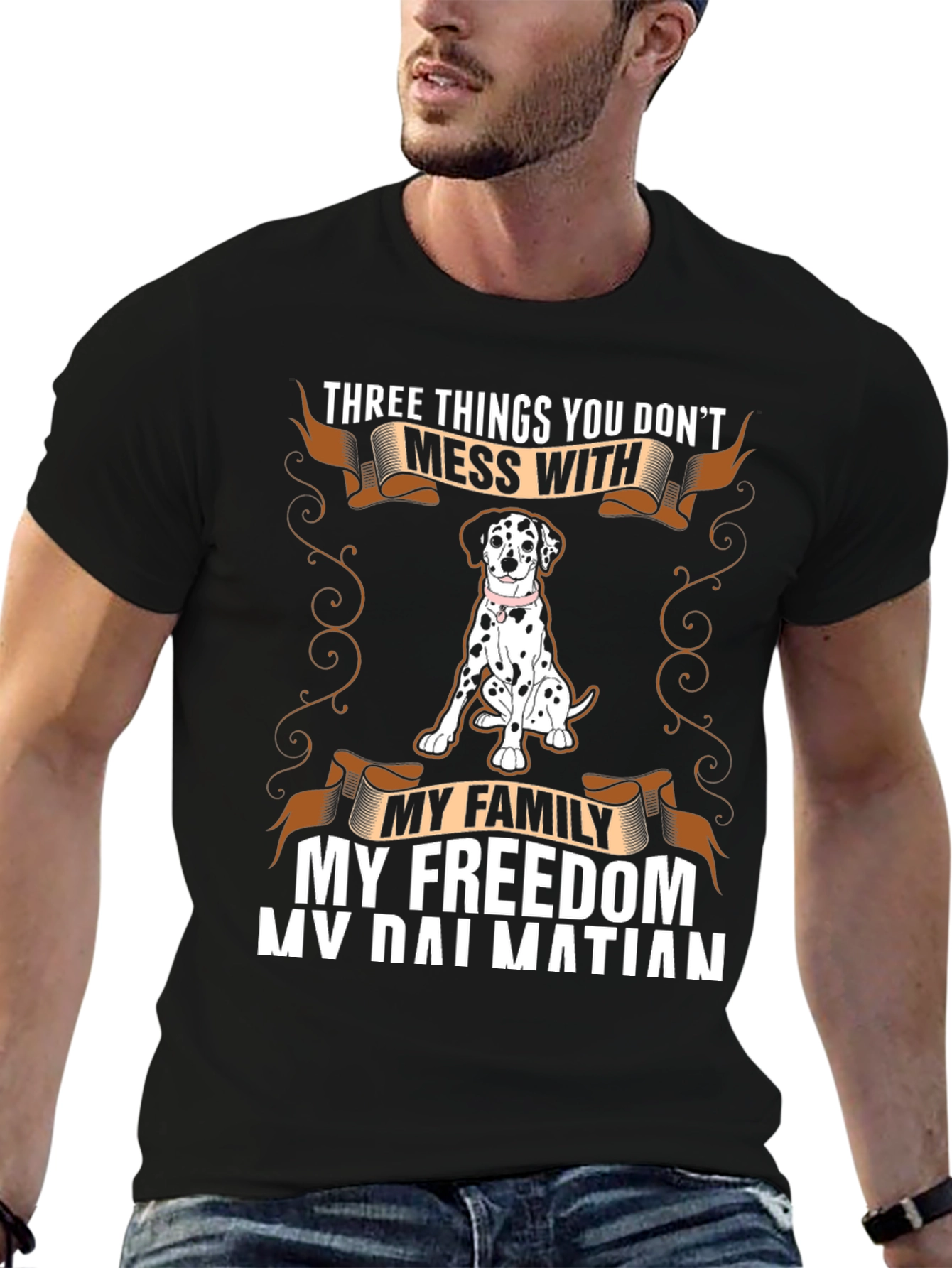 Dalmatian Dog Lover T-Shirt - Family Freedom Dog