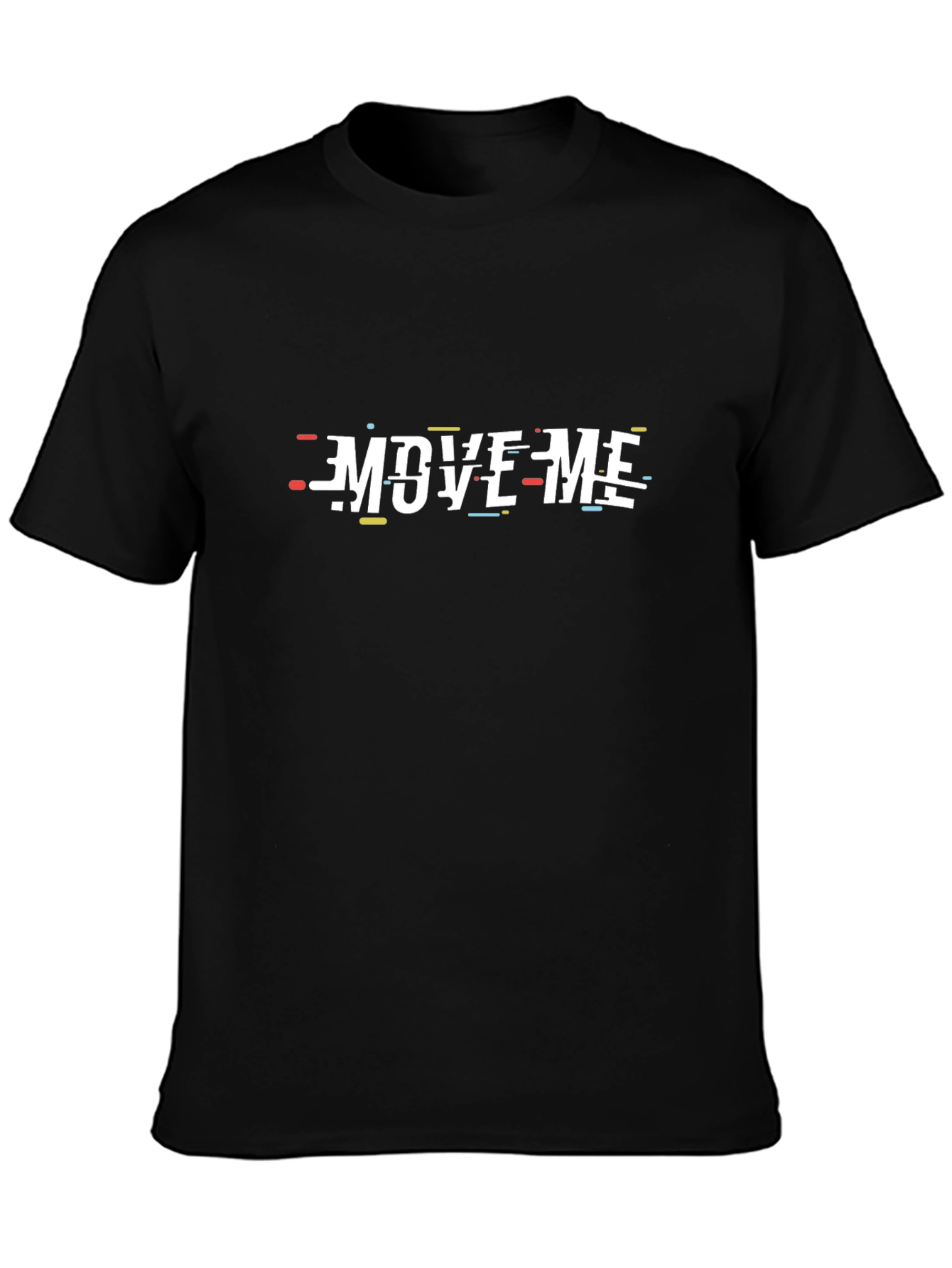 Move Me Graphic Tee - Stylish Black T-Shirt