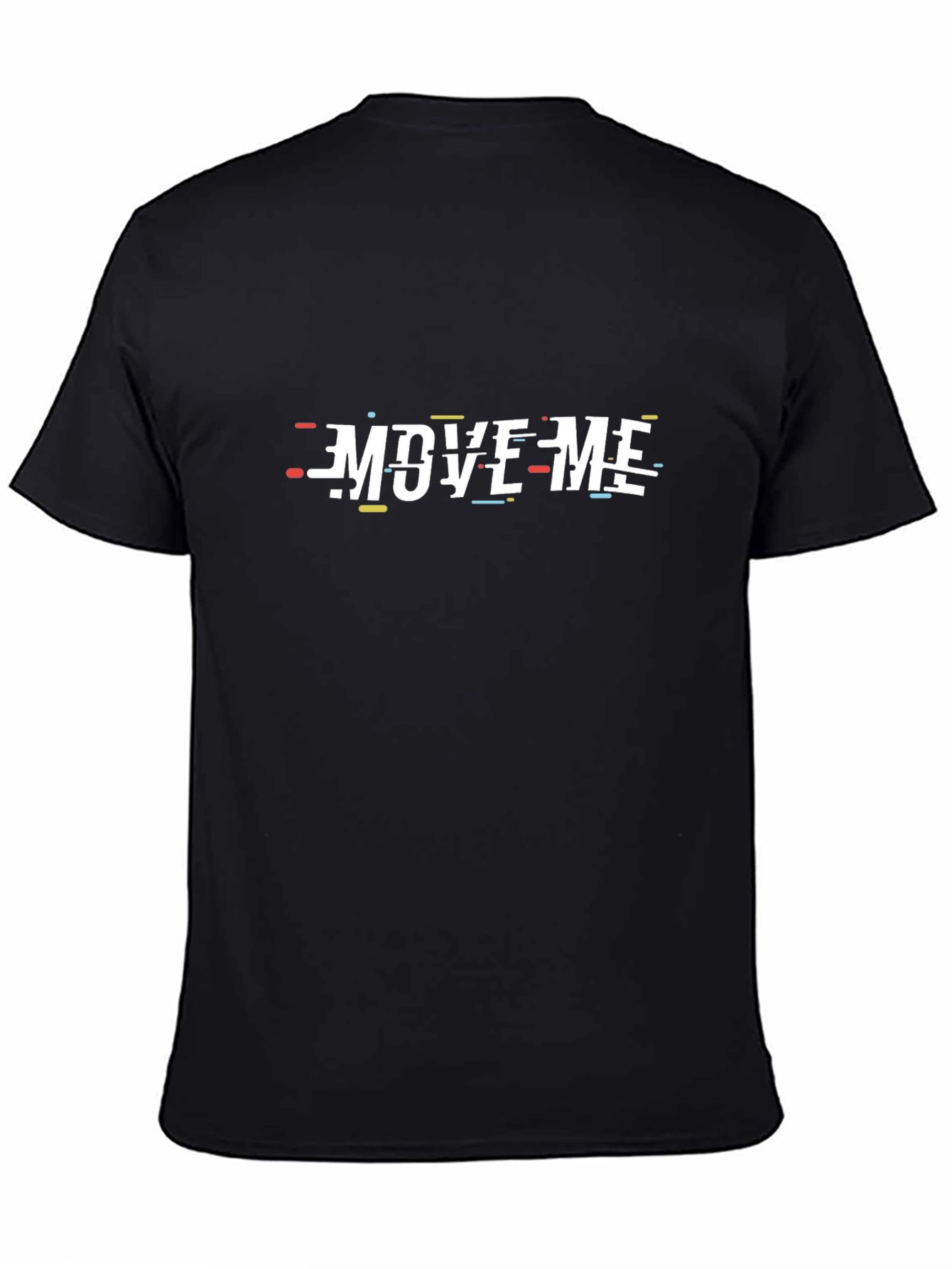 Move Me Graphic Tee - Stylish Black T-Shirt