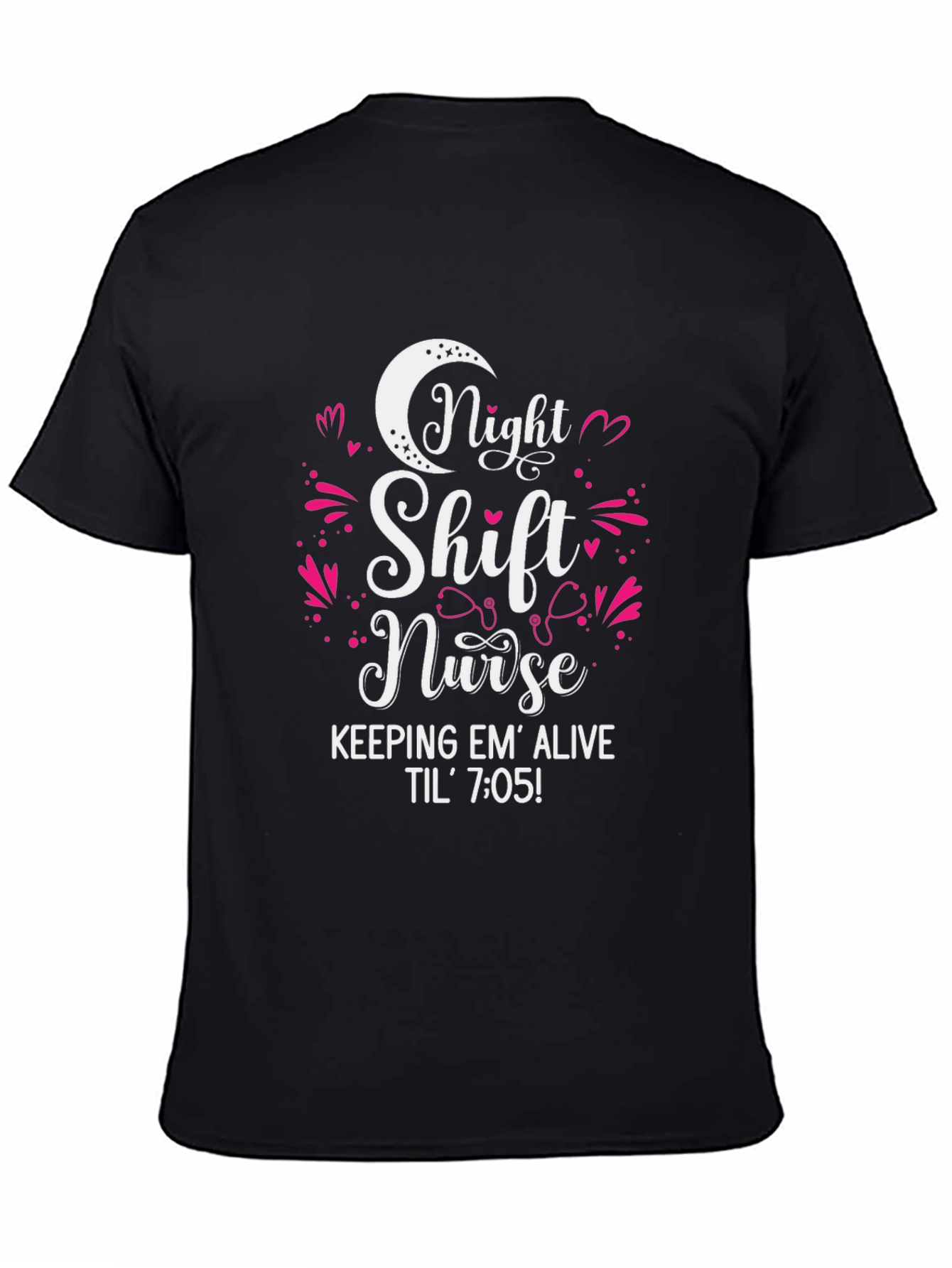 Night Shift Nurse Tee - Keeping Em Alive