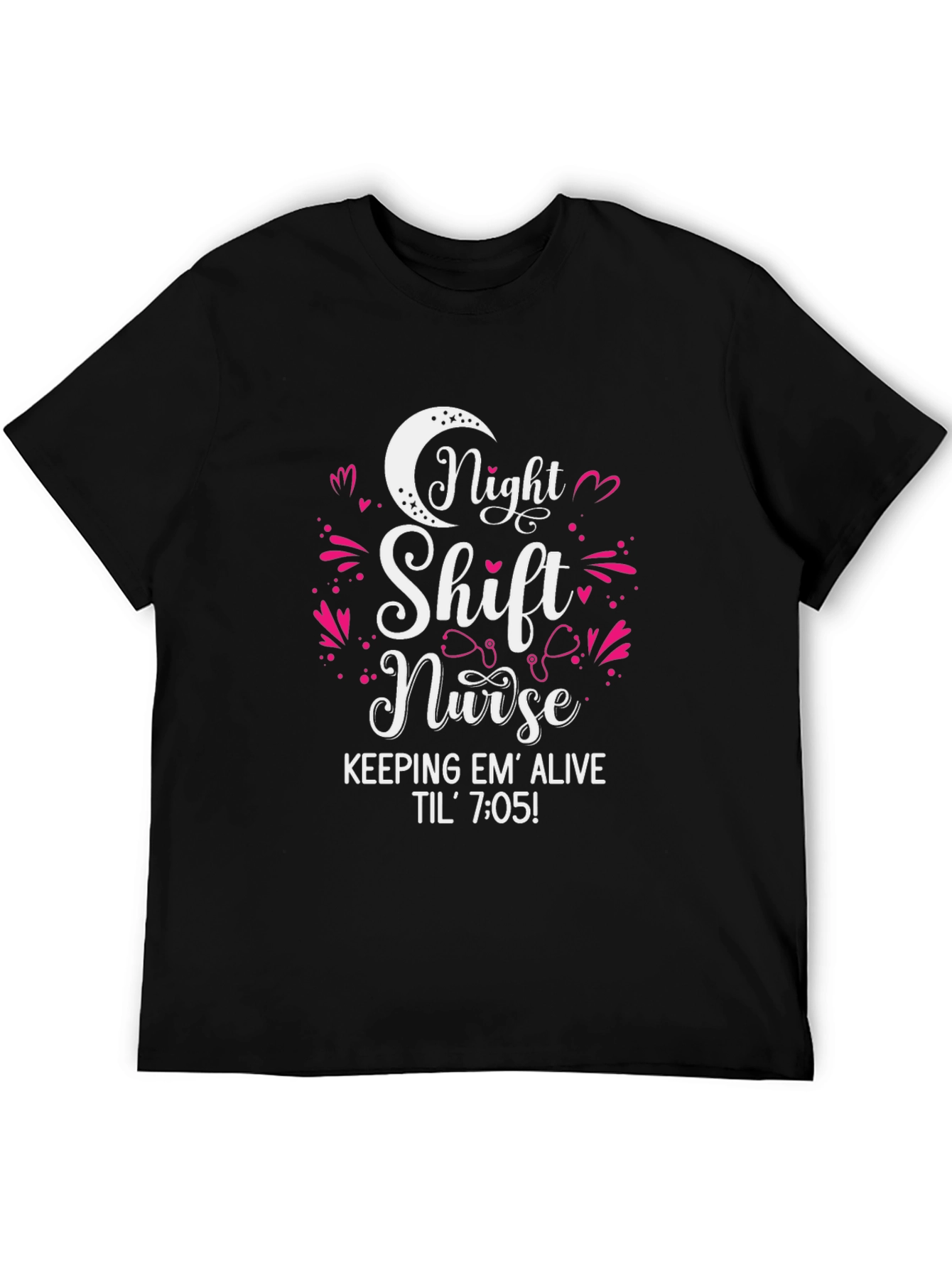 Night Shift Nurse Tee - Keeping Em Alive