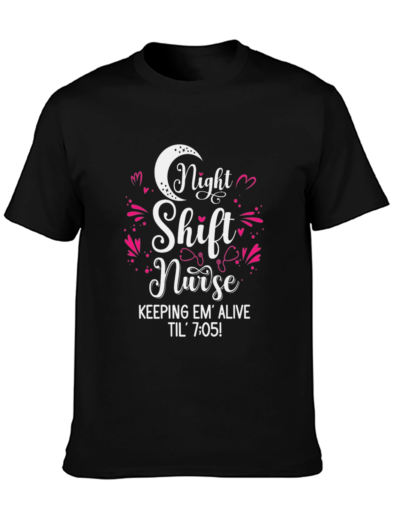 Night Shift Nurse Tee - Keeping Em Alive