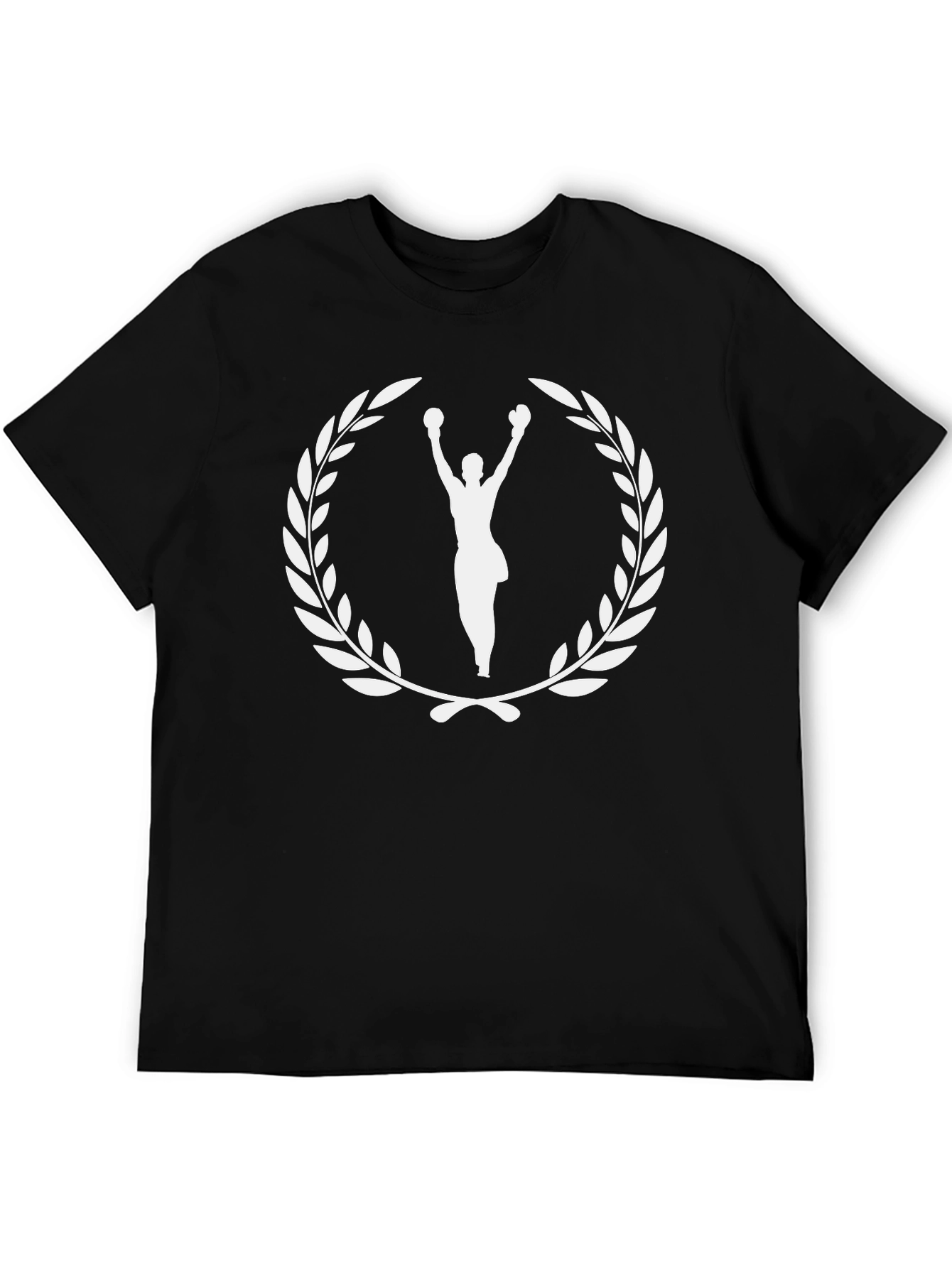 Rocky Balboa Black T-Shirt - Iconic Boxer Design