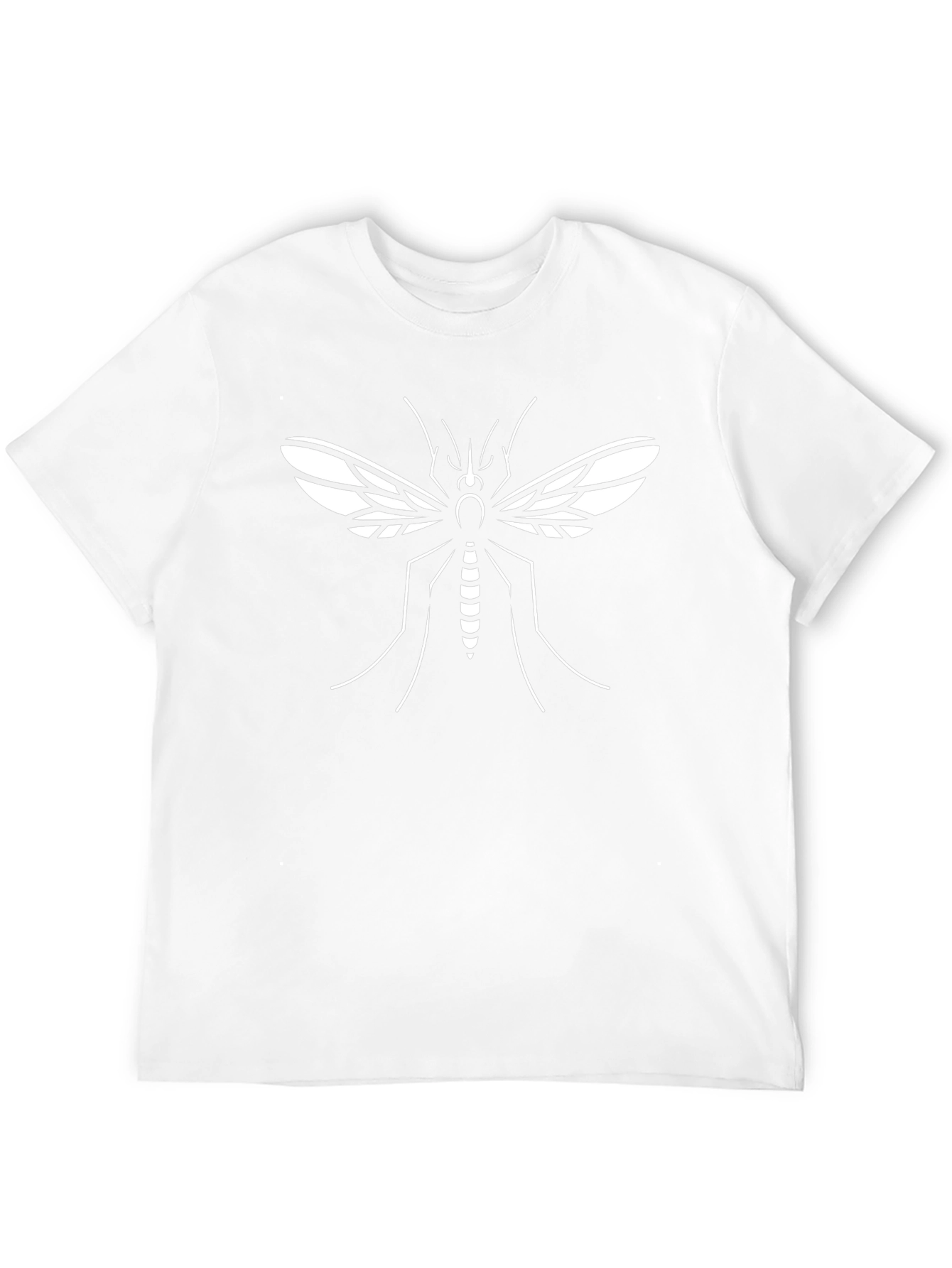 Mosquito Graphic Tee - Black Cotton T-Shirt