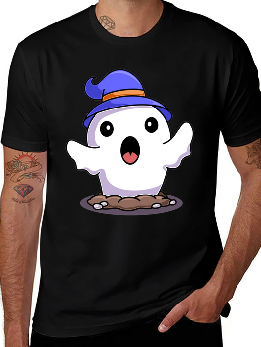 Halloween Ghost T-Shirt - Spooky Cute!
