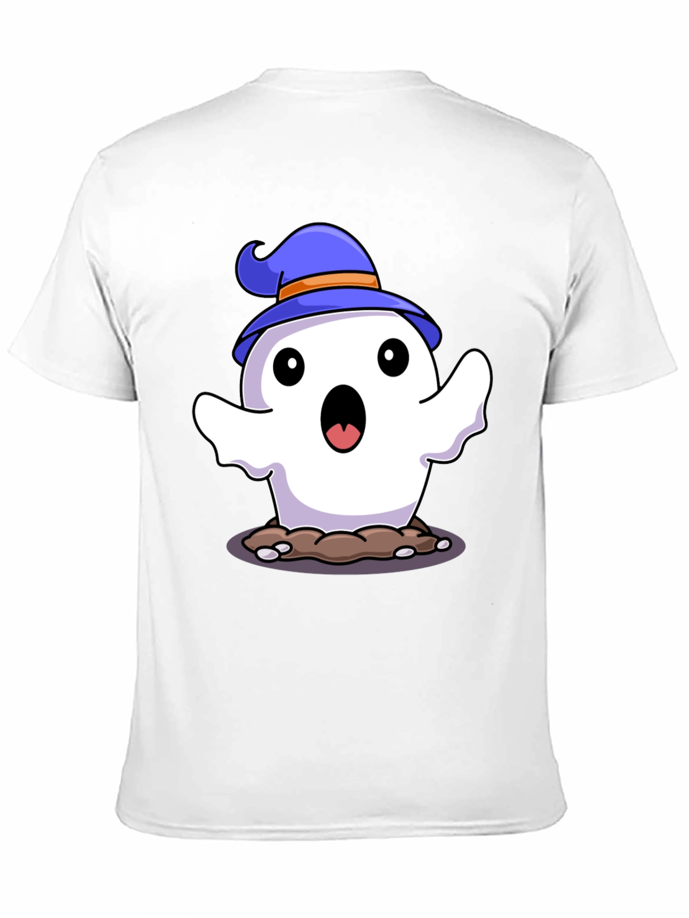 Halloween Ghost T-Shirt - Spooky Cute!