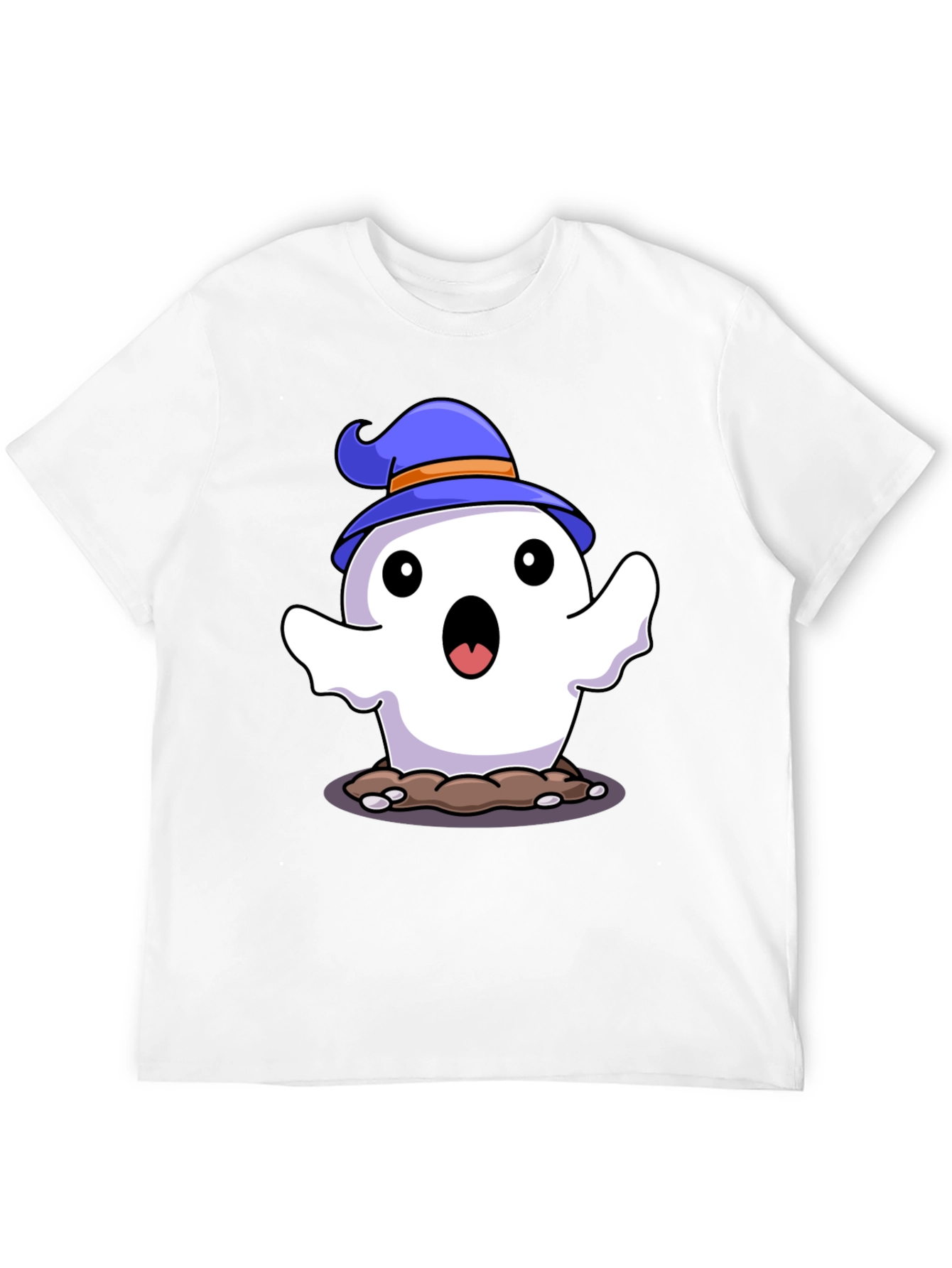 Halloween Ghost T-Shirt - Spooky Cute!