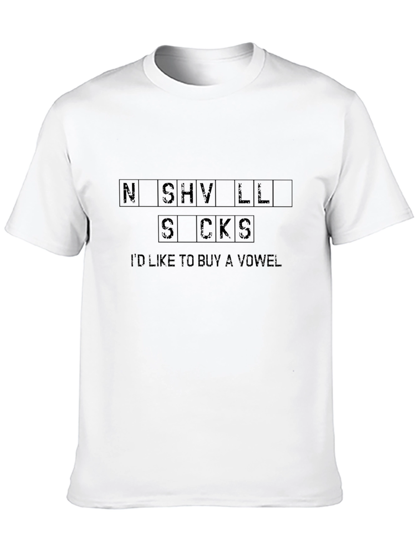 Nashville Sucks T-Shirt - Funny Graphic Tee