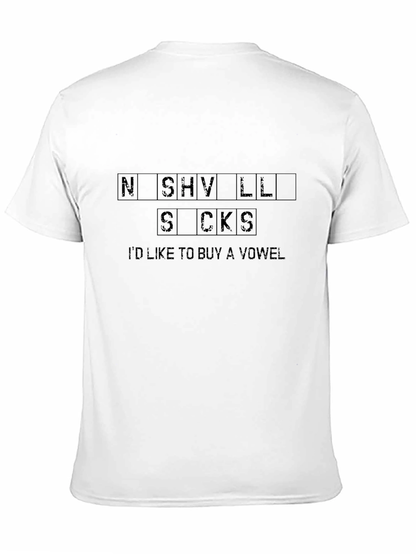 Nashville Sucks T-Shirt - Funny Graphic Tee