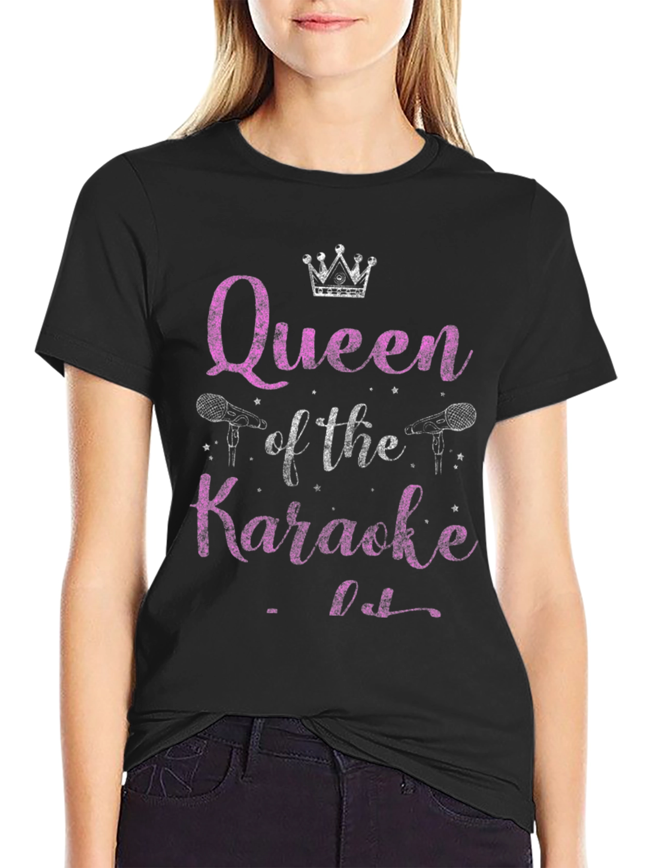 Queen of Karaoke Graphic T-Shirt