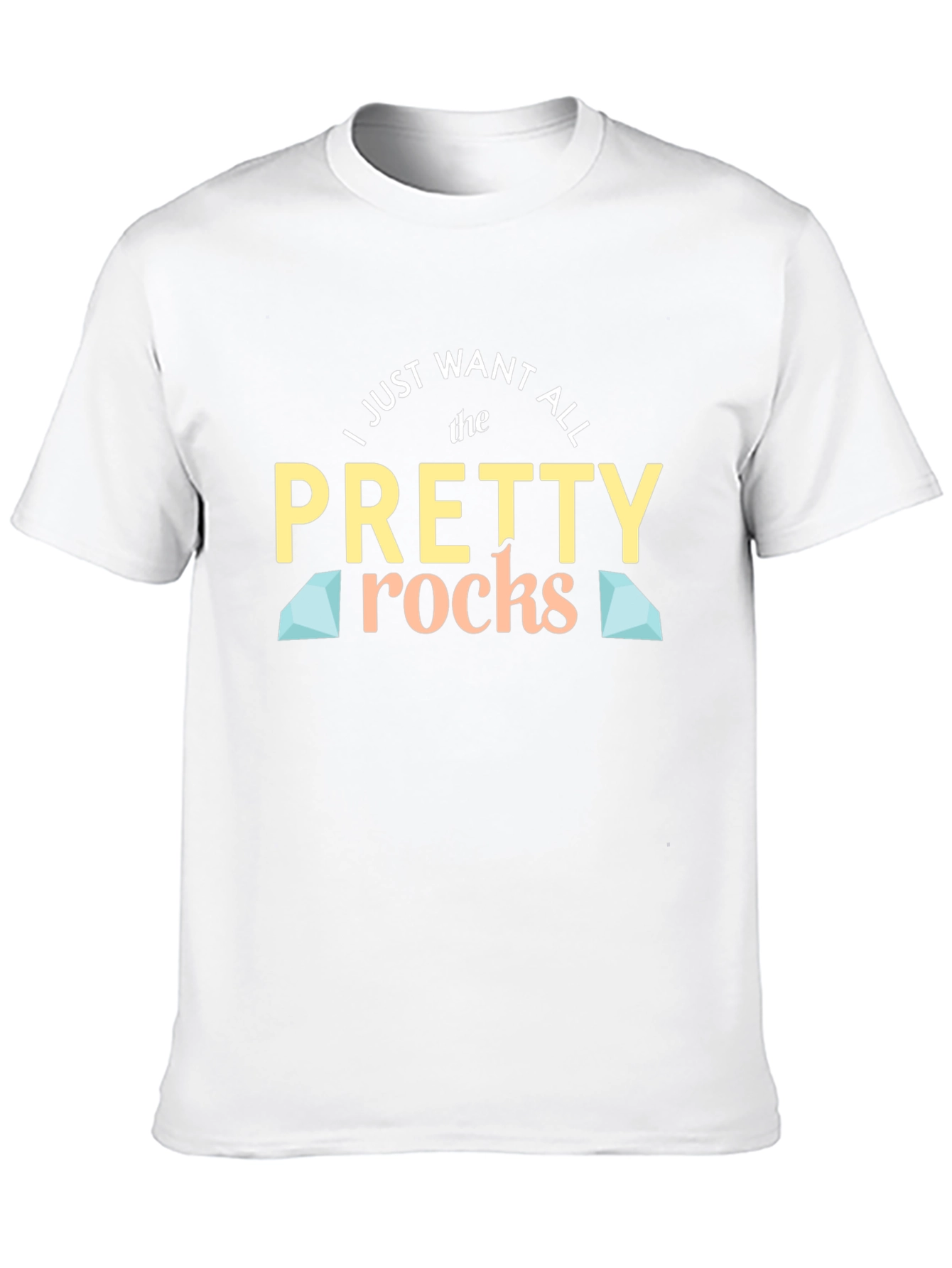 Pretty Rocks T-Shirt - Gemstone Lover Tee