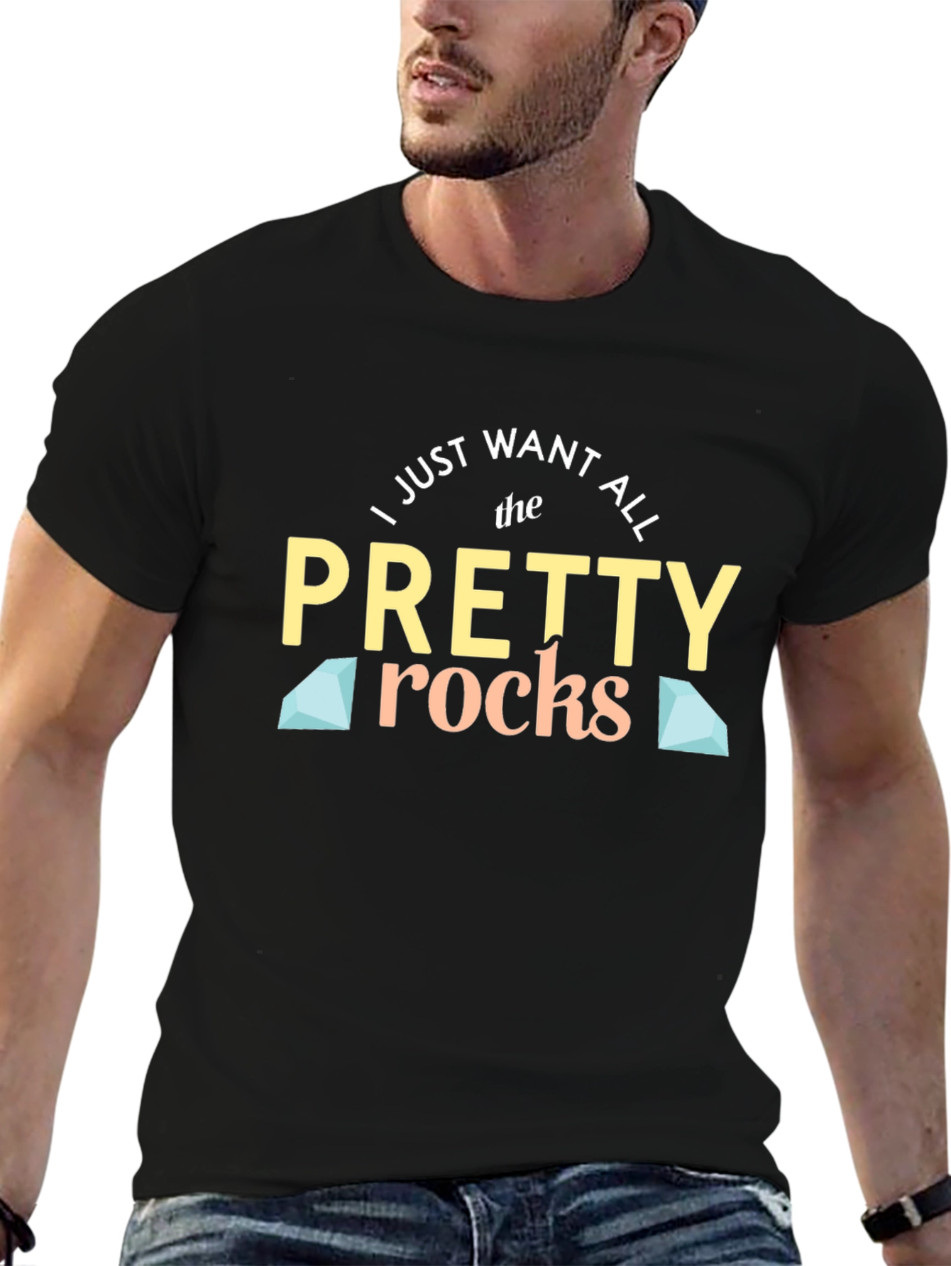 Pretty Rocks T-Shirt - Gemstone Lover Tee