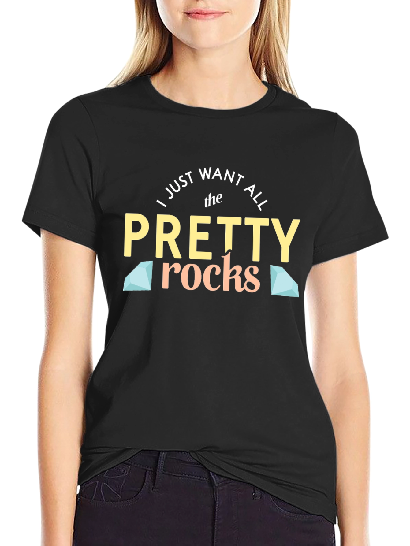Pretty Rocks T-Shirt - Gemstone Lover Tee