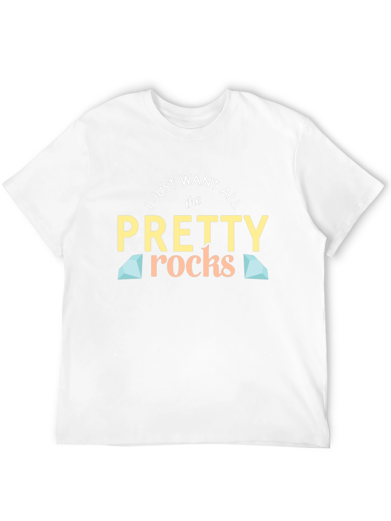 Pretty Rocks T-Shirt - Gemstone Lover Tee