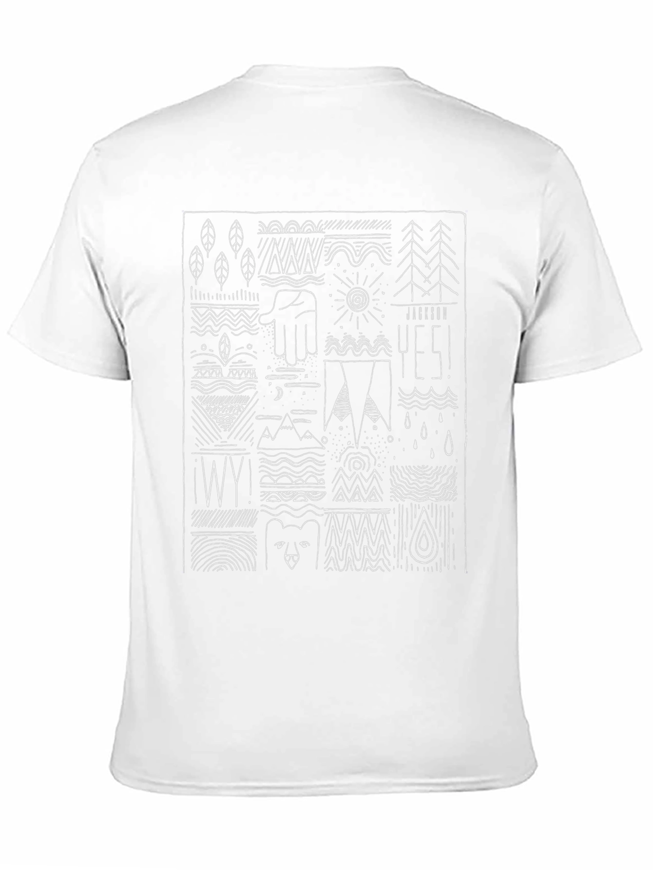 Nature Inspired Graphic Print T-Shirt