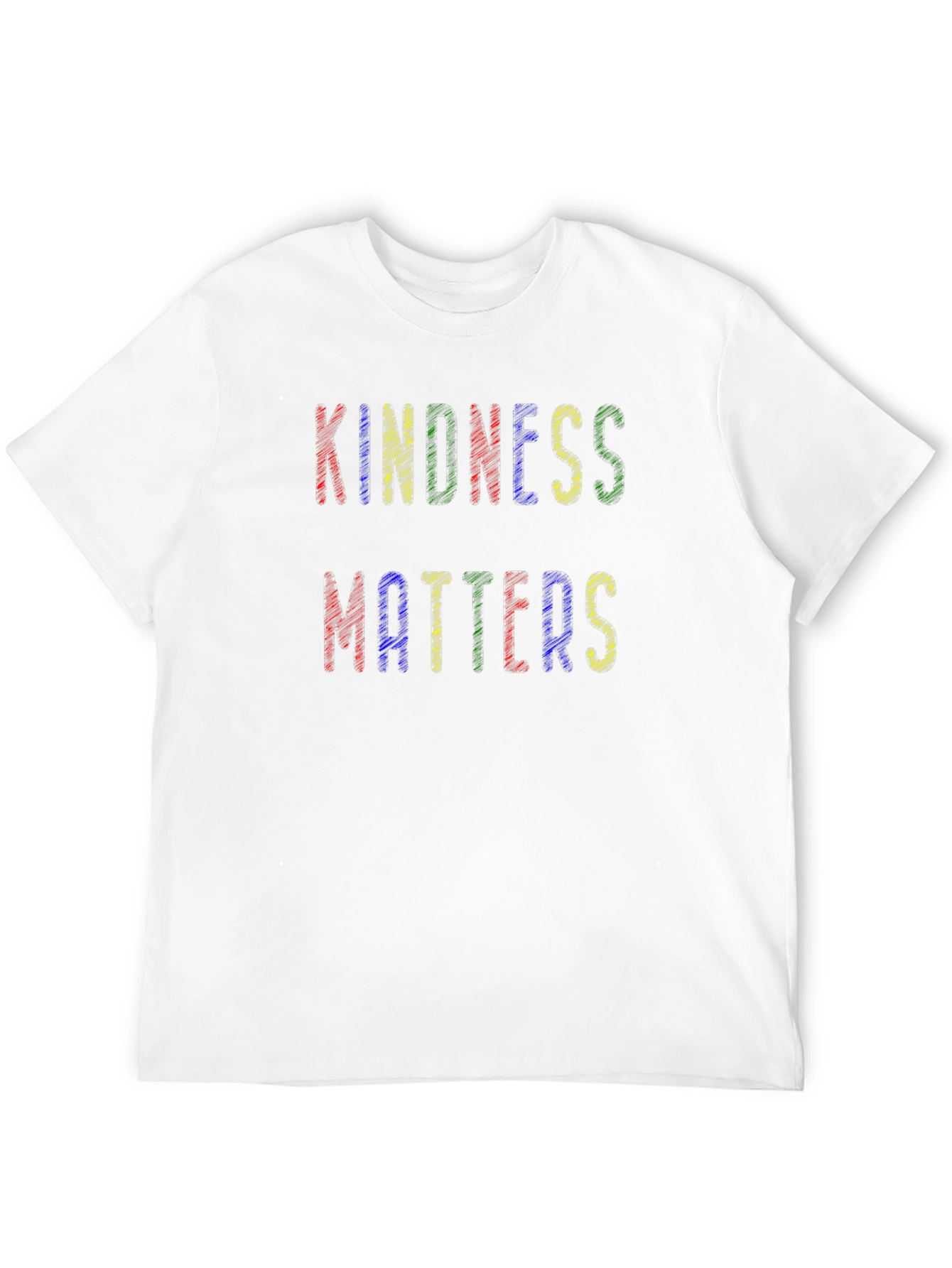 Kindness Matters Crew Neck Tee - Black