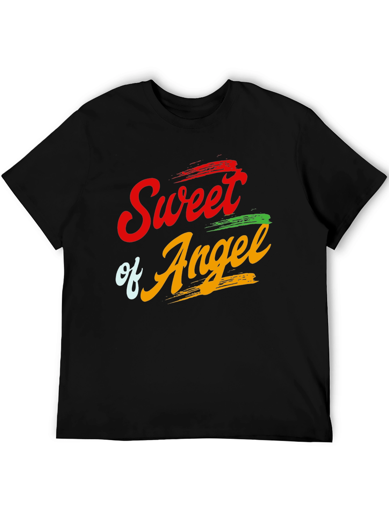 Sweet Angel Graphic T-Shirt - Stylish Mens Tee