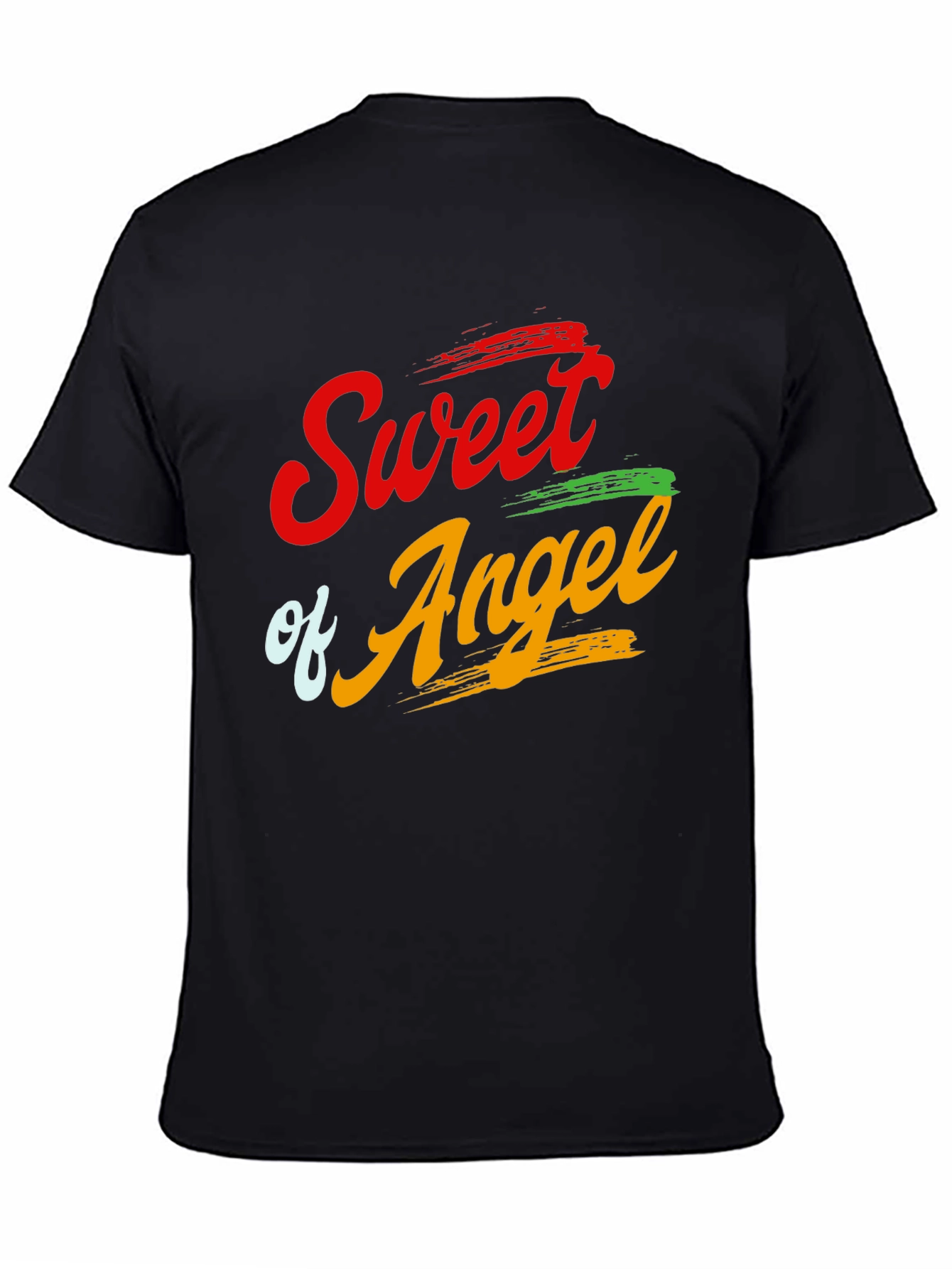 Sweet Angel Graphic T-Shirt - Stylish Mens Tee