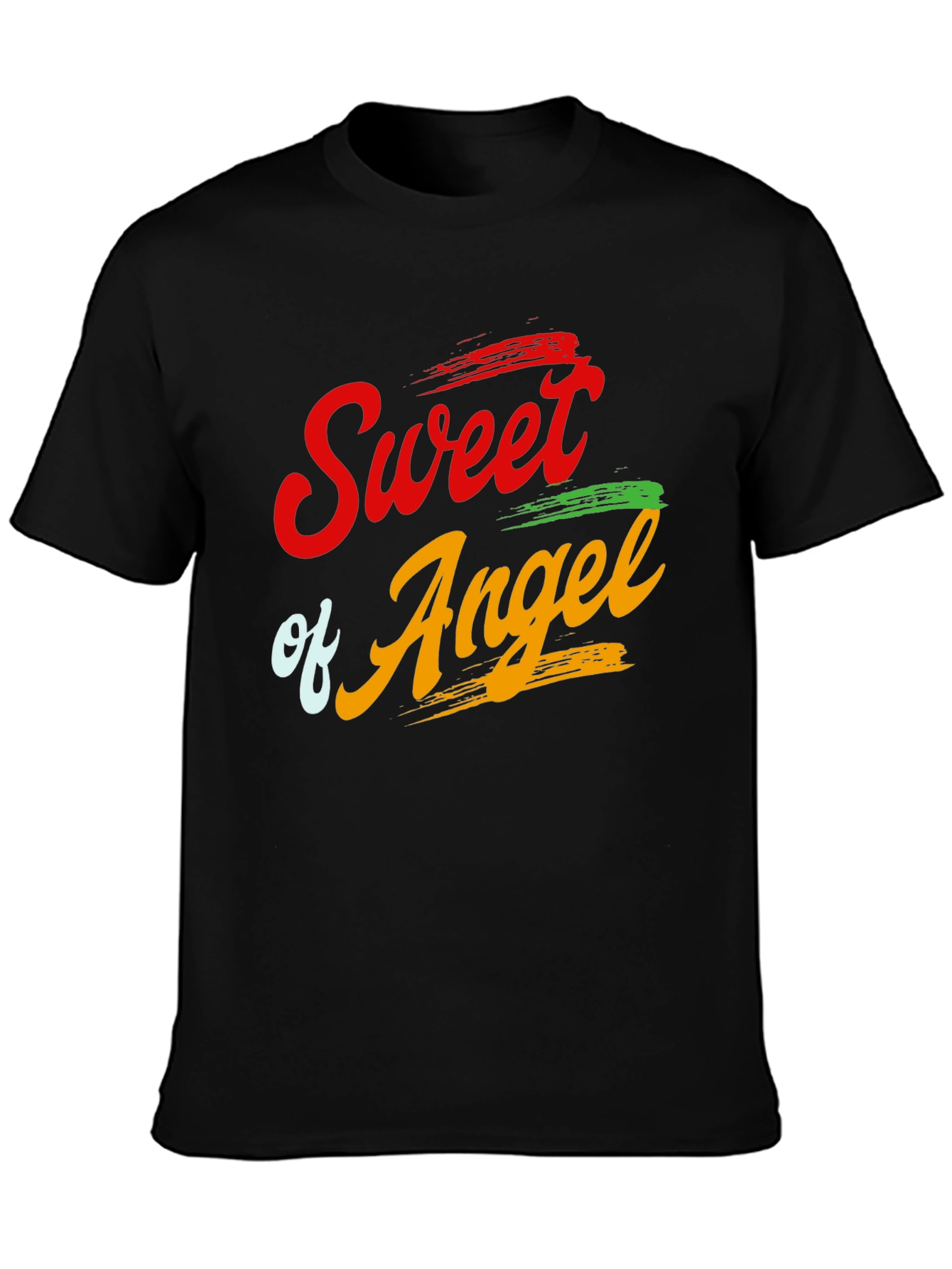 Sweet Angel Graphic T-Shirt - Stylish Mens Tee