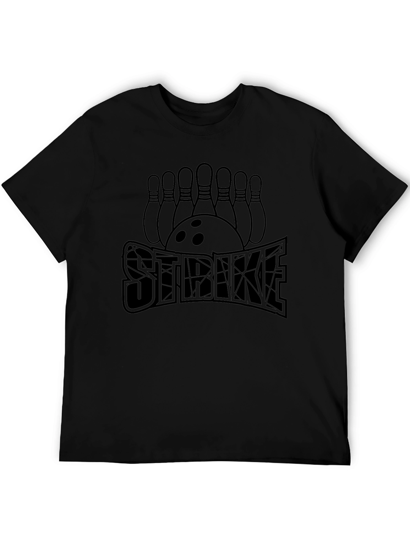 Bowling Strike T-Shirt - Unique Design