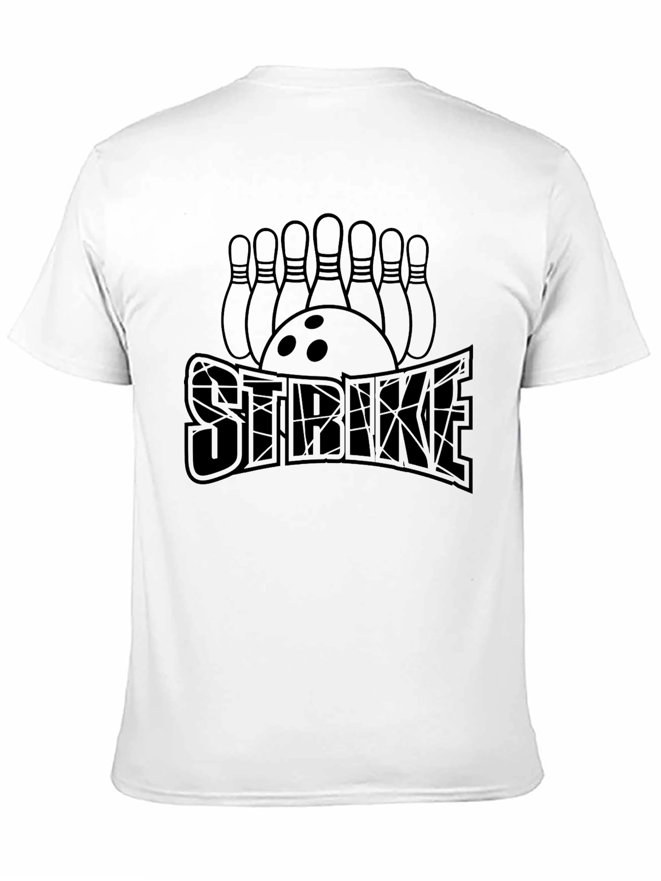 Bowling Strike T-Shirt - Unique Design