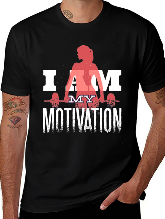 I Am My Motivation Workout T-Shirt