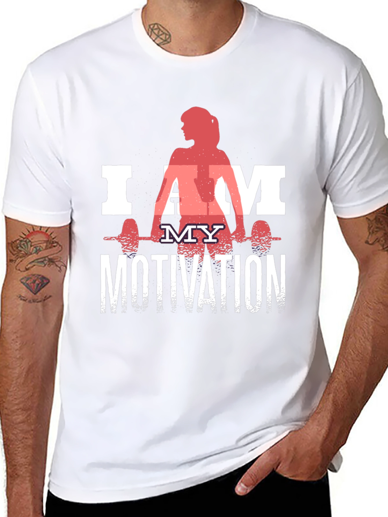 I Am My Motivation Workout T-Shirt