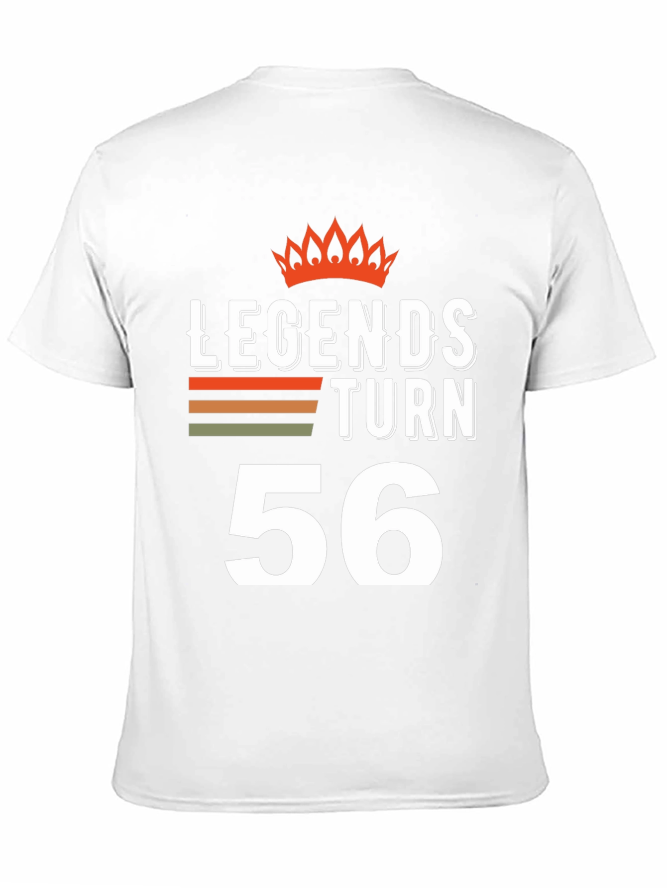 Legends Turn 56 Birthday T-Shirt