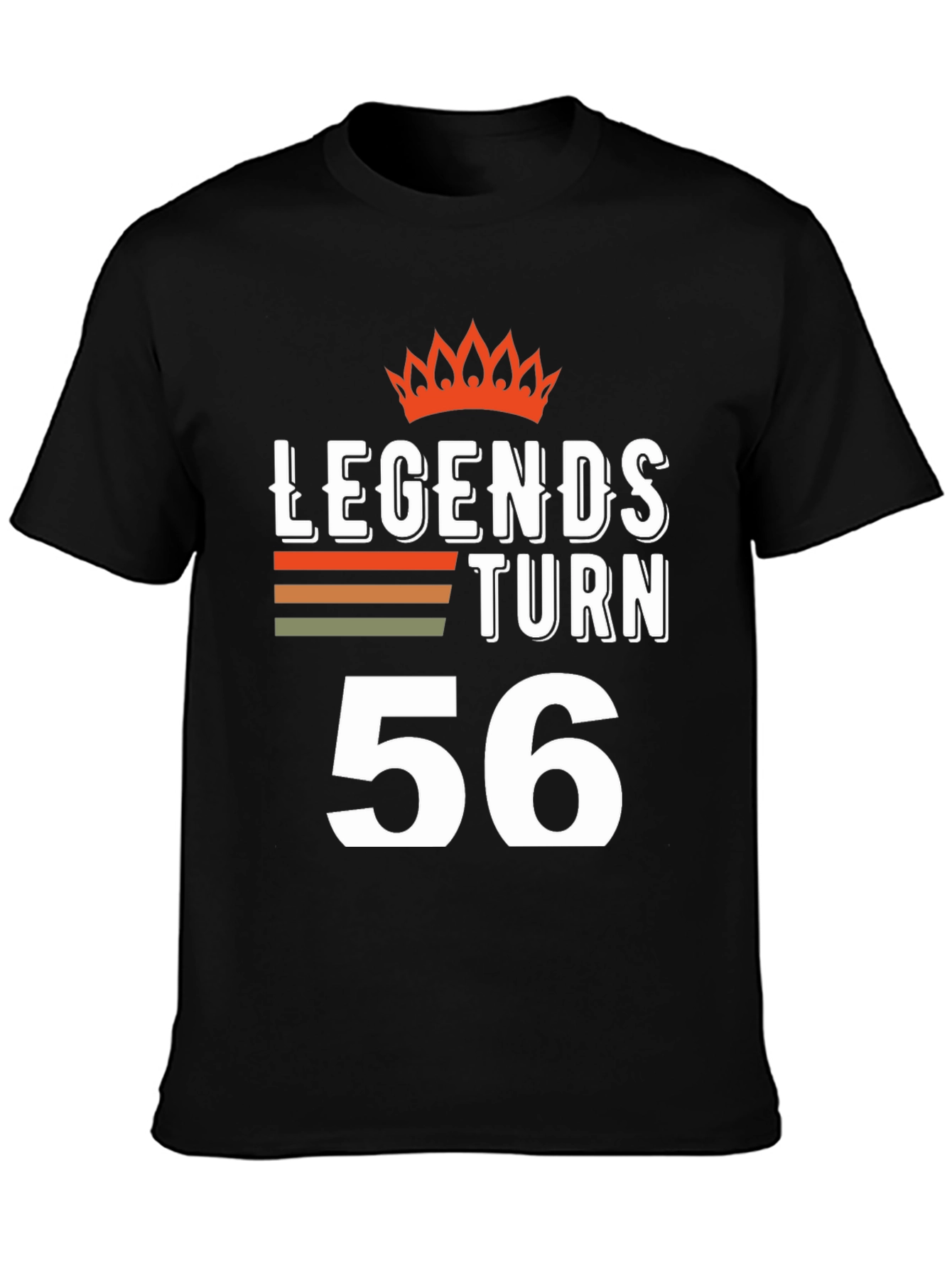 Legends Turn 56 Birthday T-Shirt