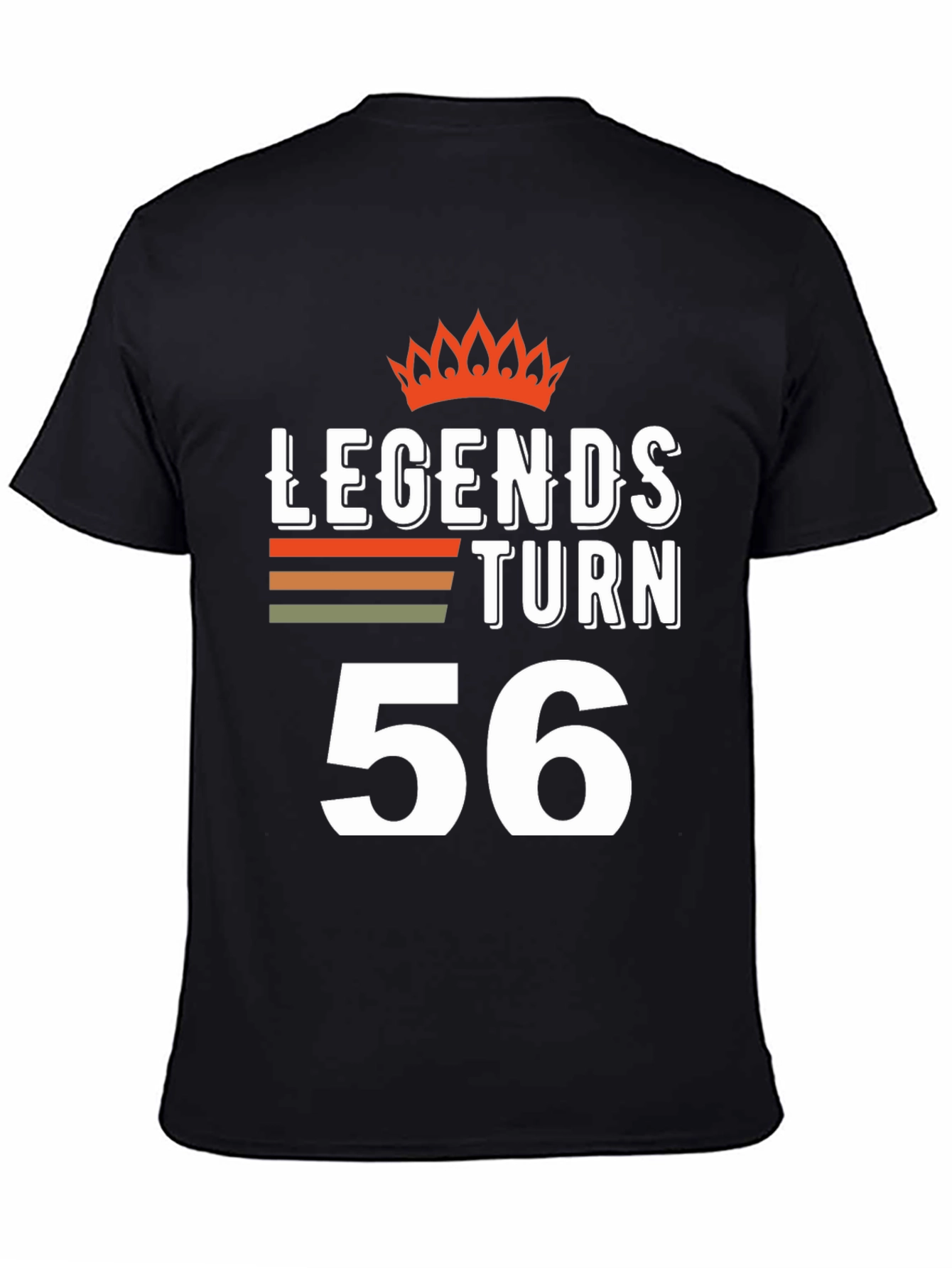 Legends Turn 56 Birthday T-Shirt