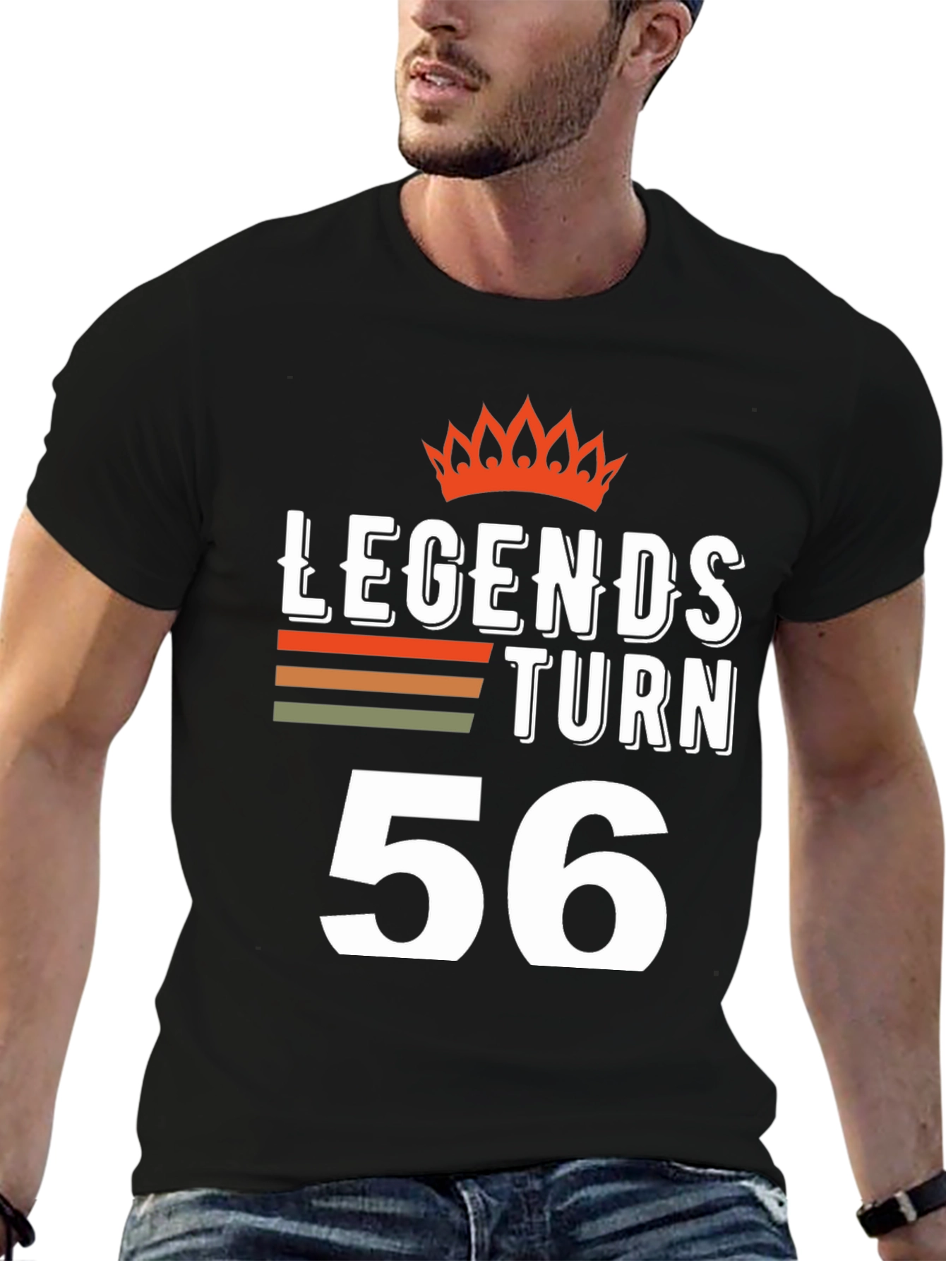 Legends Turn 56 Birthday T-Shirt