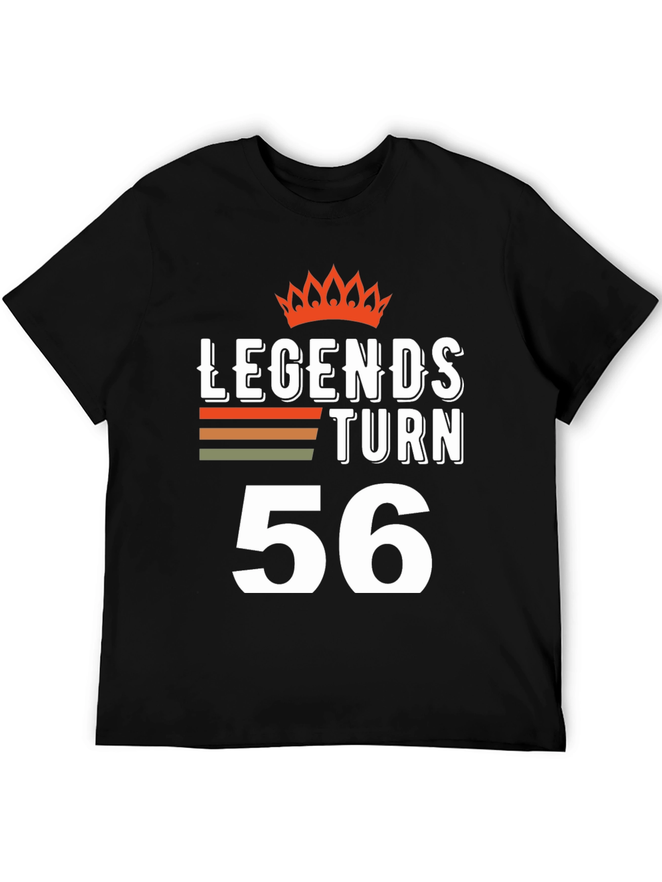 Legends Turn 56 Birthday T-Shirt