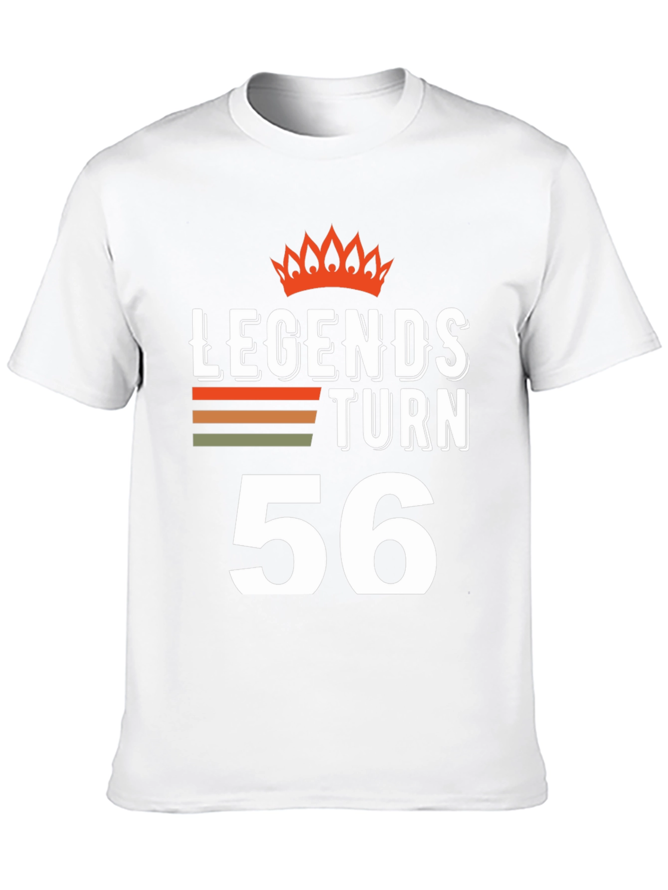 Legends Turn 56 Birthday T-Shirt