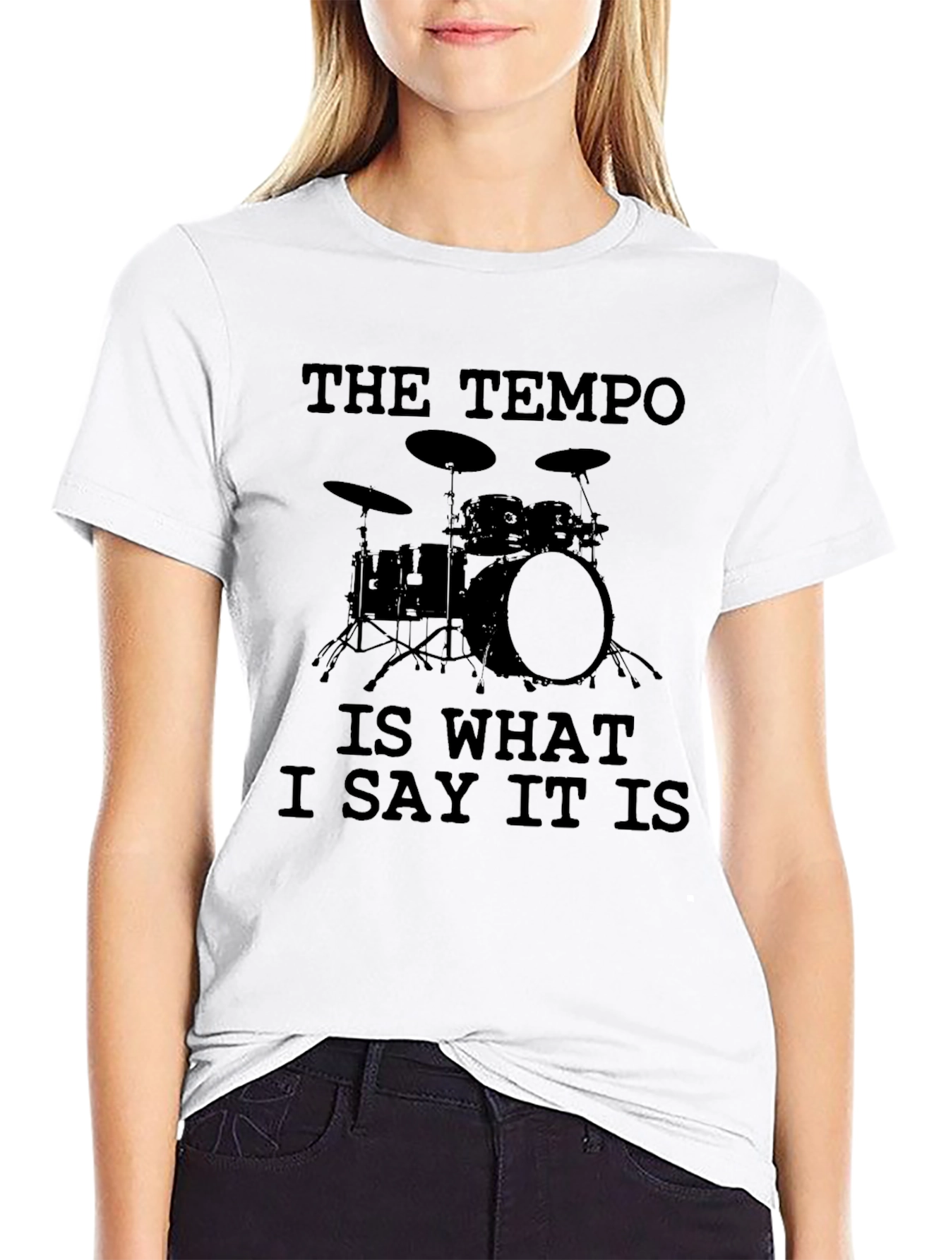 The Tempo Drummer T-Shirt - Music Band Funny Tee