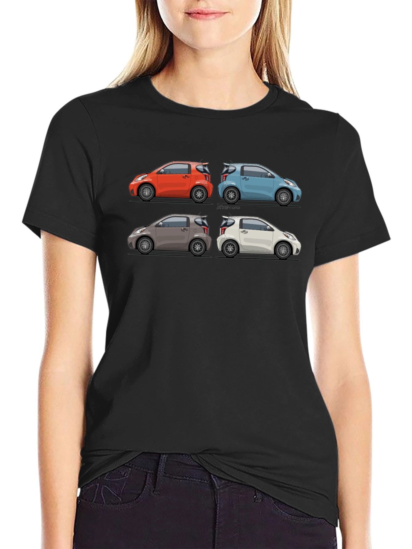 Toyota iQ Car T-Shirt - Automotive Fan Apparel