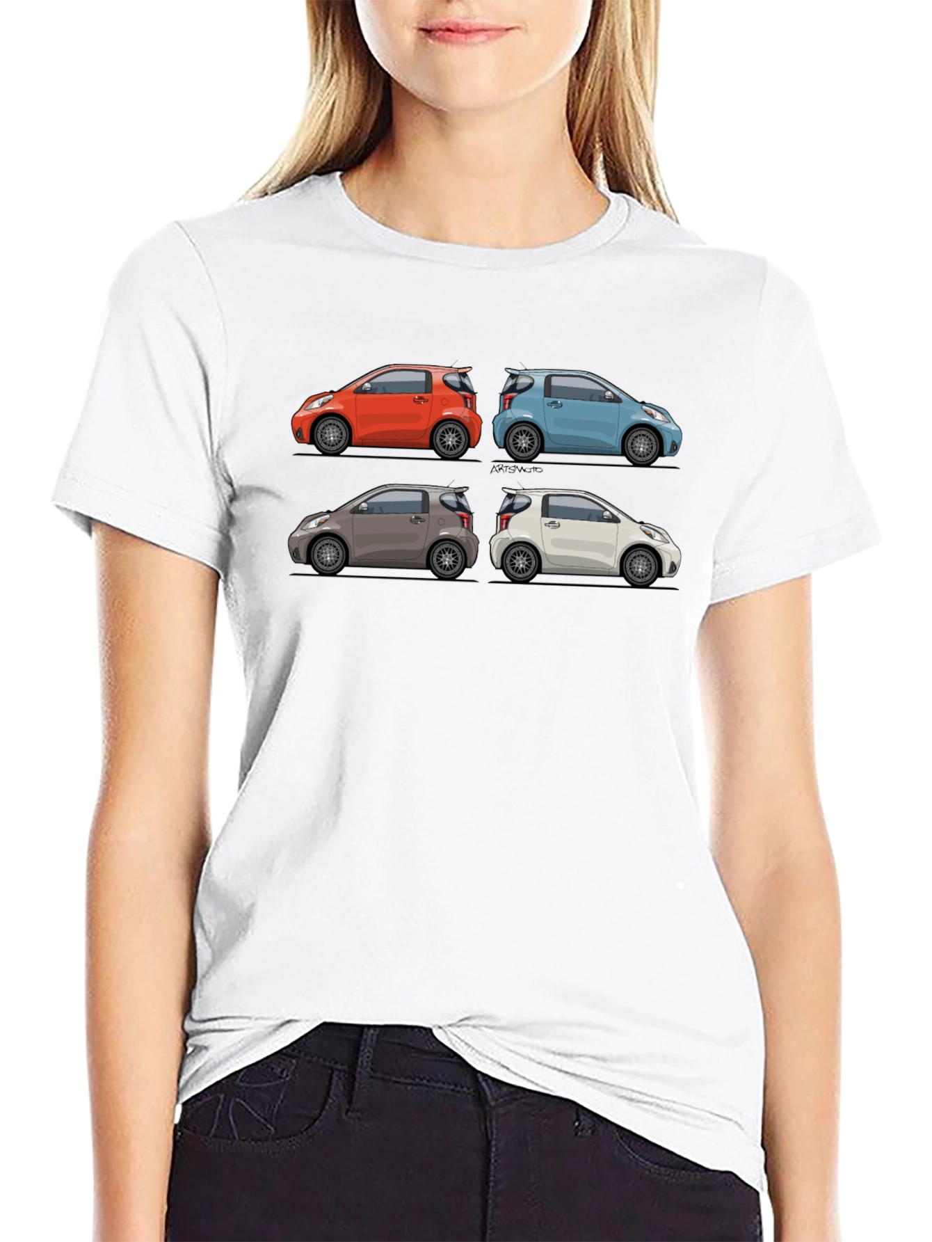 Toyota iQ Car T-Shirt - Automotive Fan Apparel