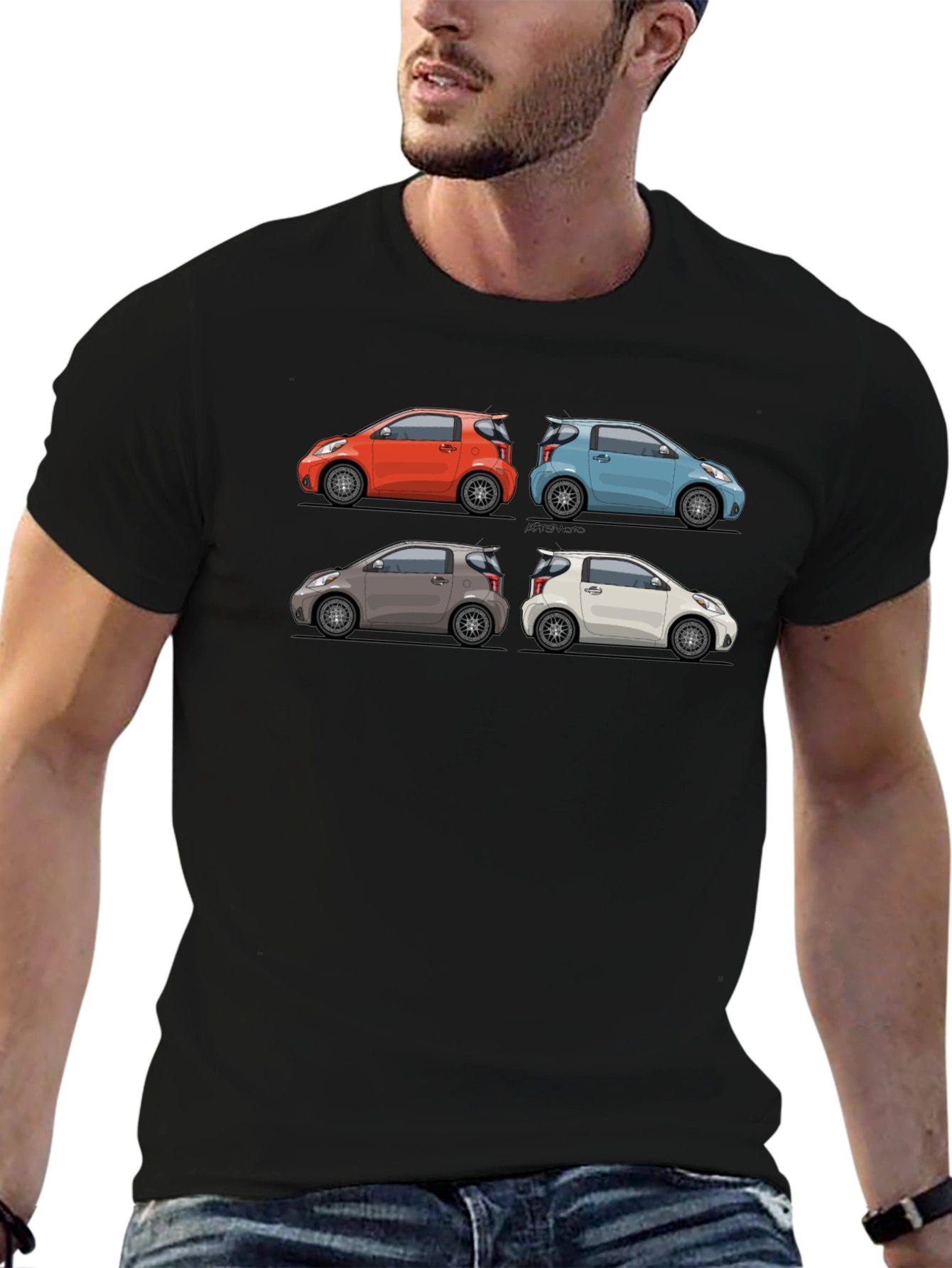 Toyota iQ Car T-Shirt - Automotive Fan Apparel