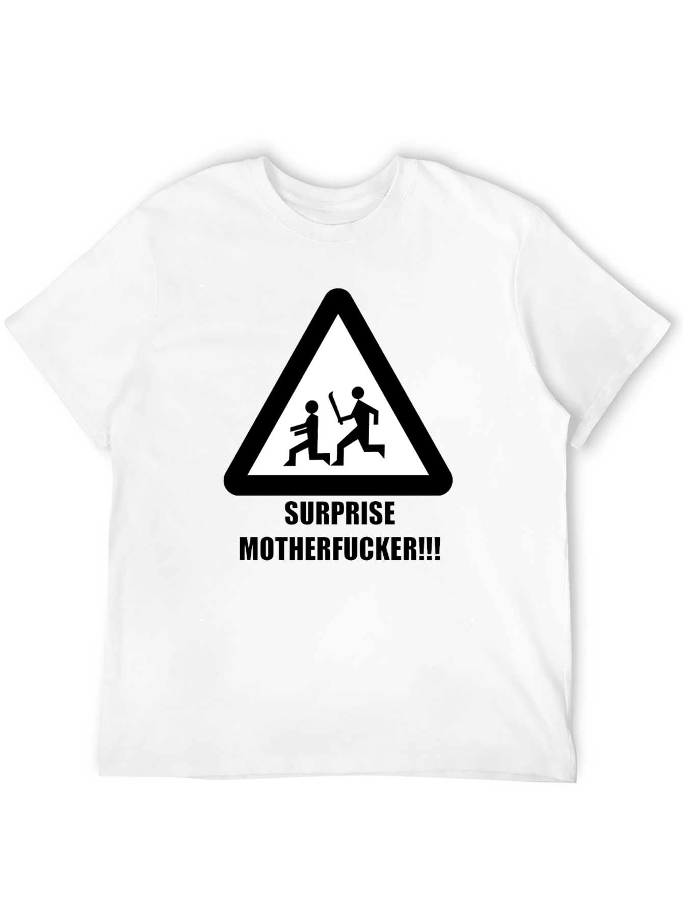 Surprise Offensive Humor Graphic Tee