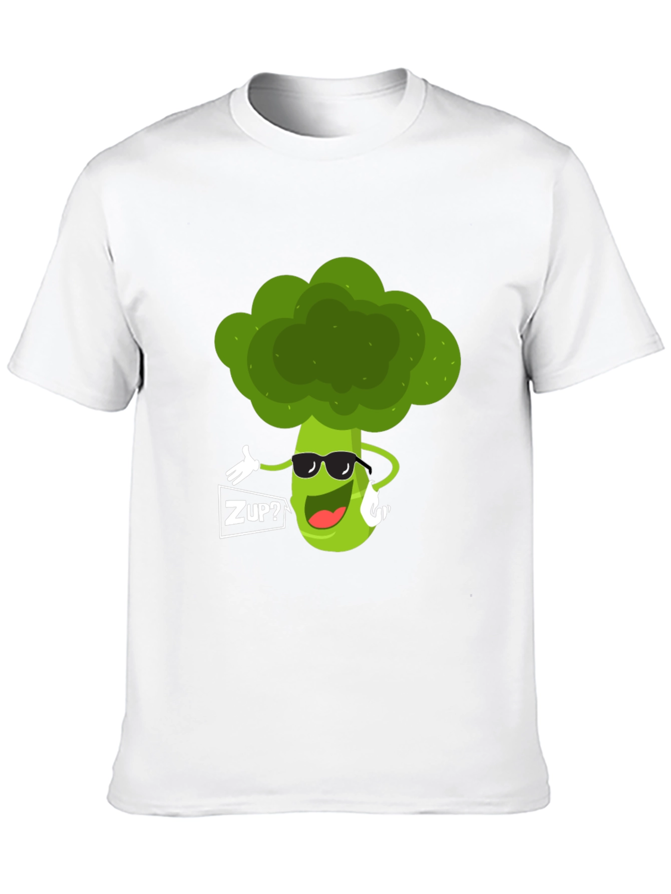 Funny Broccoli Graphic T-Shirt - ZUP? Design