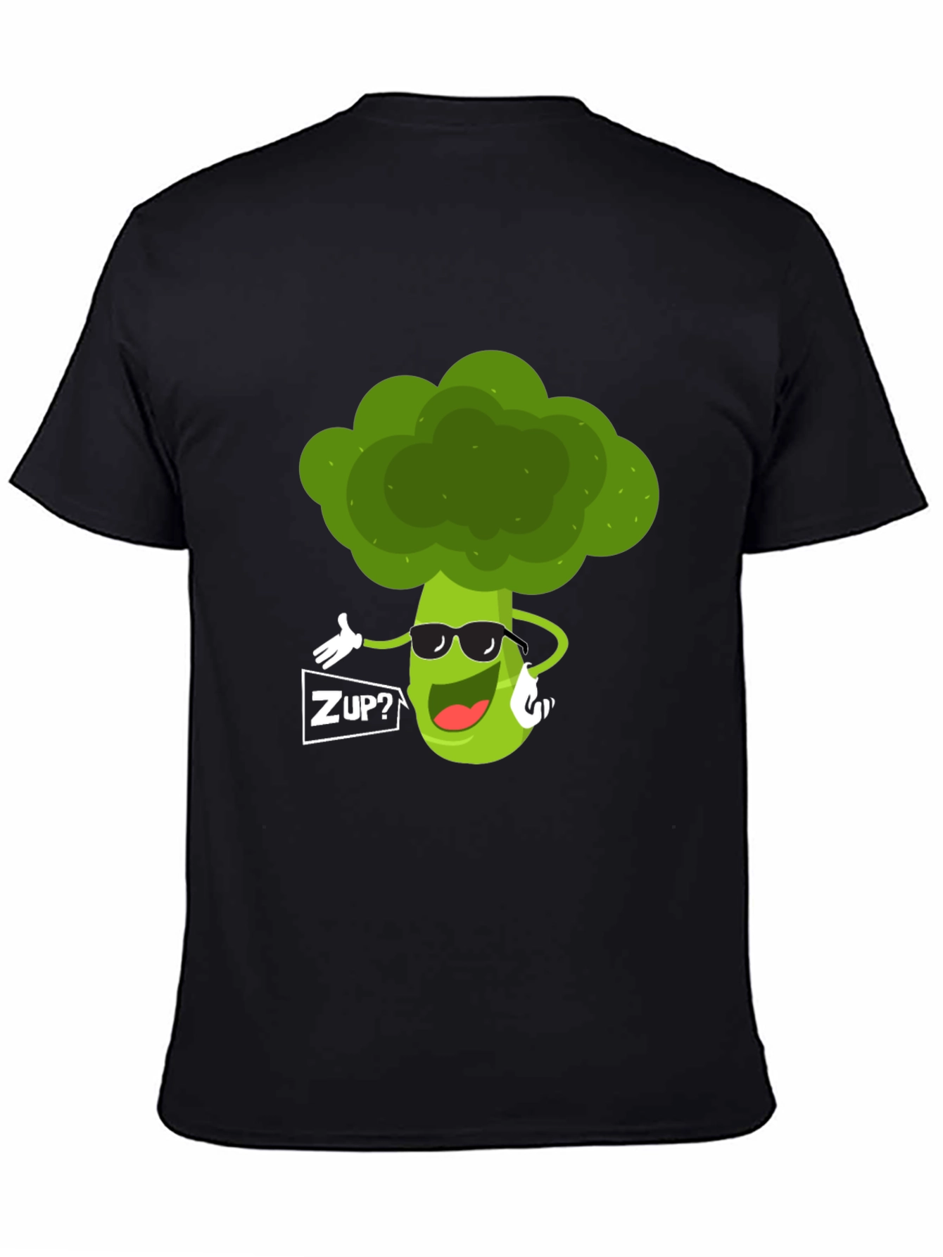 Funny Broccoli Graphic T-Shirt - ZUP? Design