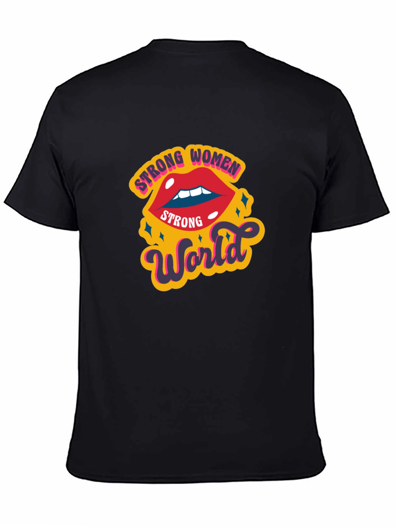 Strong Women Strong World Graphic T-Shirt