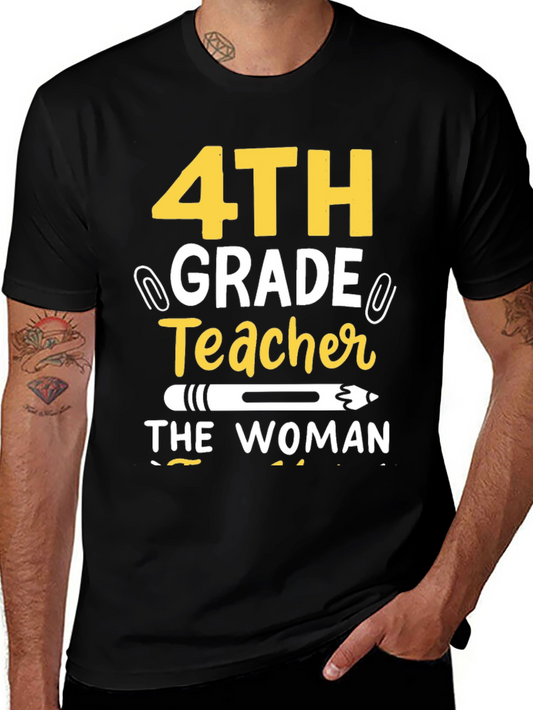 4th Grade Teacher Womens T-Shirt