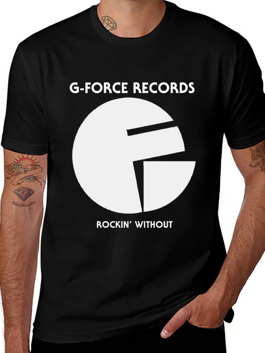 G-Force Records Rockin Without Black T-Shirt