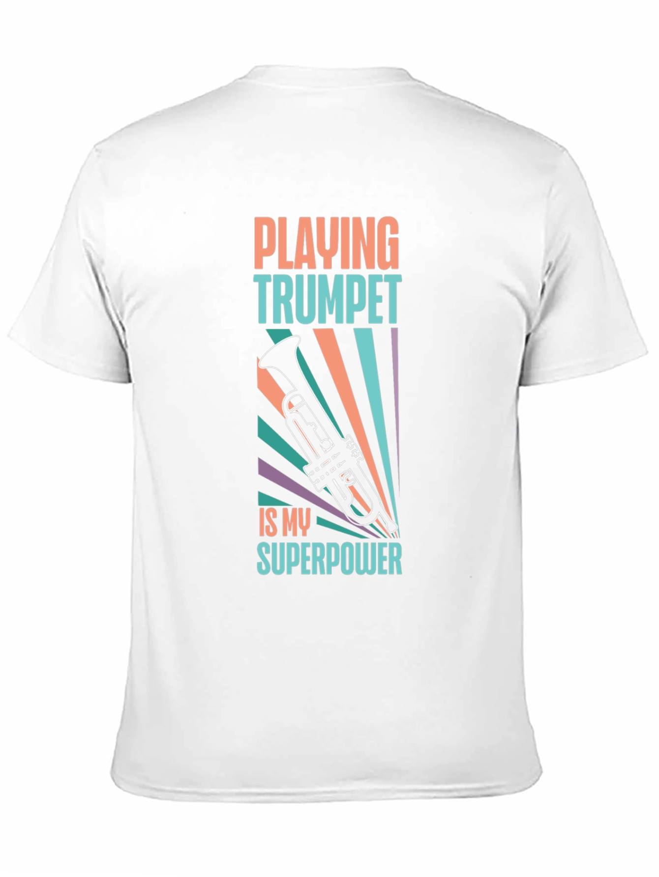 Trumpet Superpower Graphic Tee - Musicians Delight