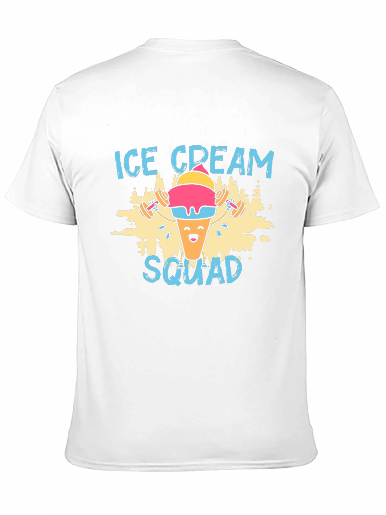 Ice Cream Squad Graphic T-Shirt - Gym Humor