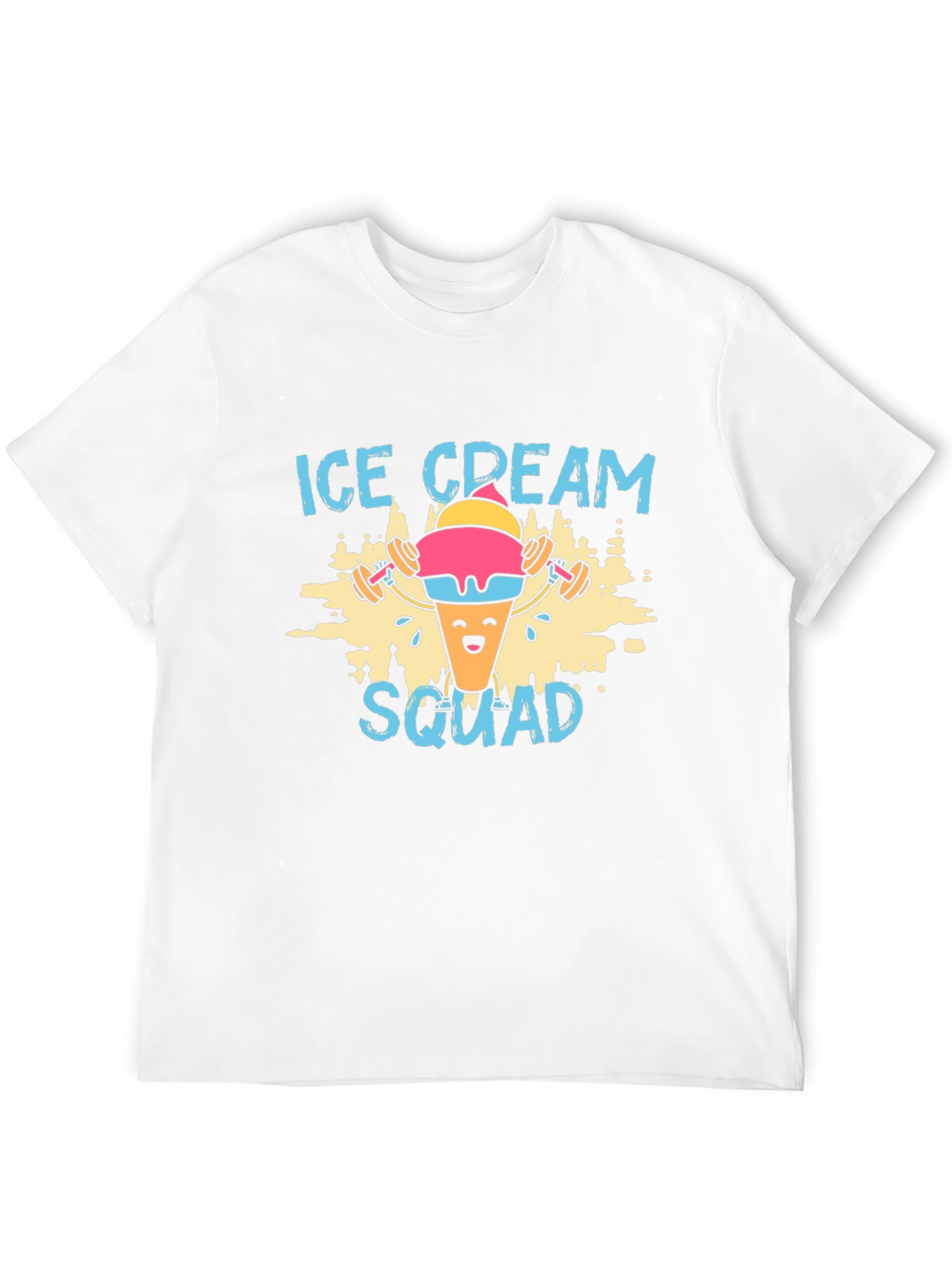 Ice Cream Squad Graphic T-Shirt - Gym Humor
